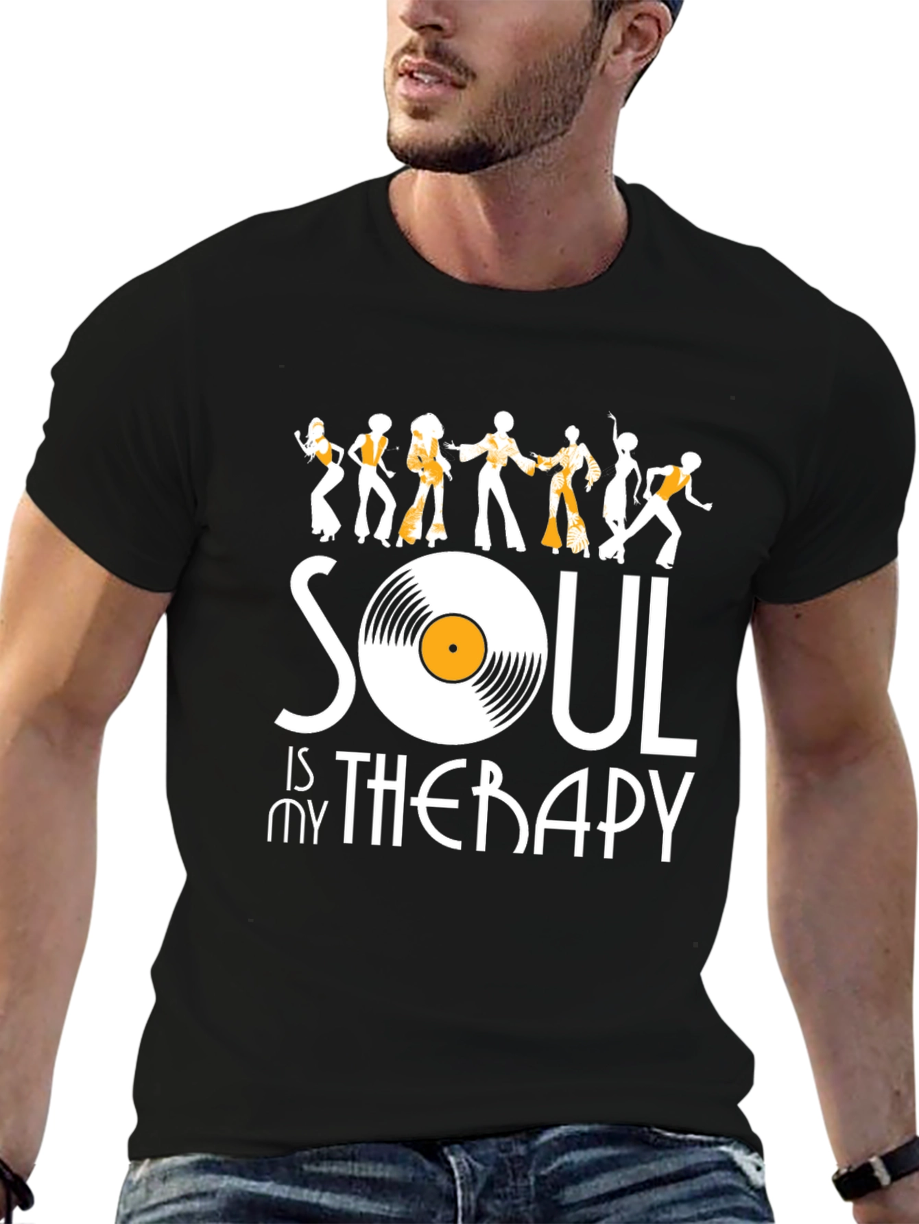 Soul Is My Therapy Graphic T-Shirt