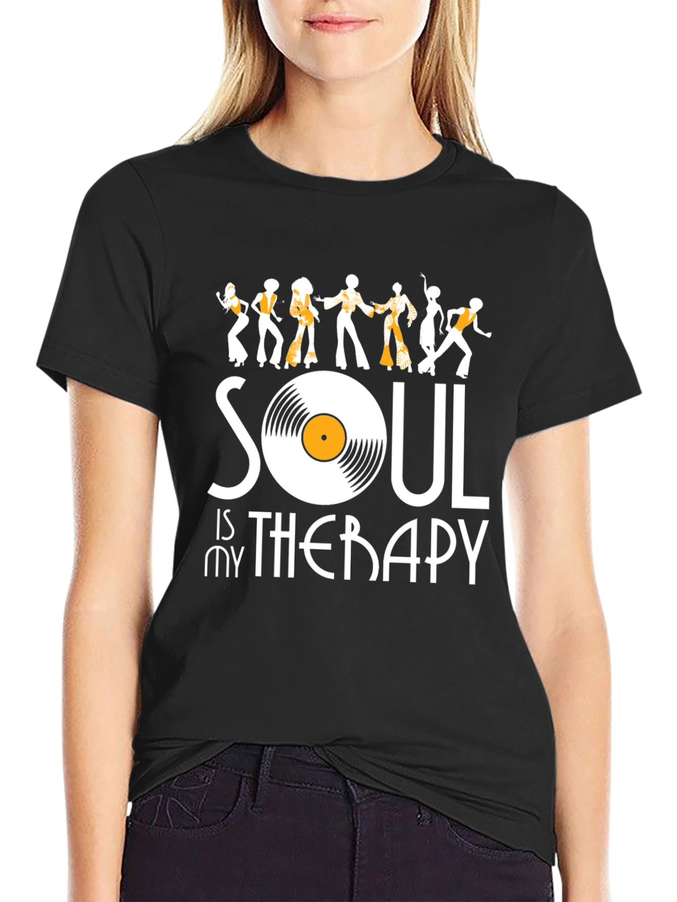 Soul Is My Therapy Graphic T-Shirt
