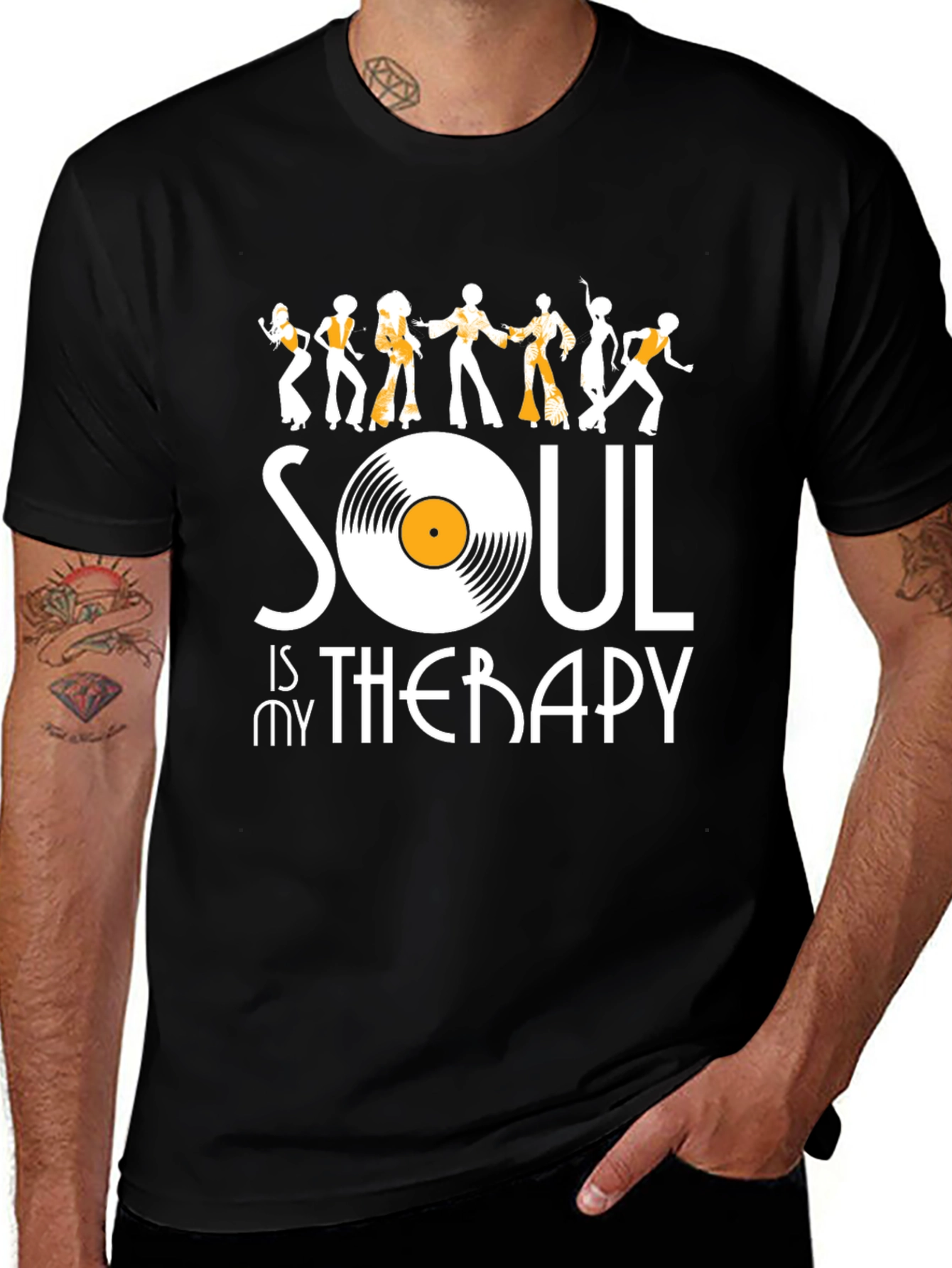 Soul Is My Therapy Graphic T-Shirt