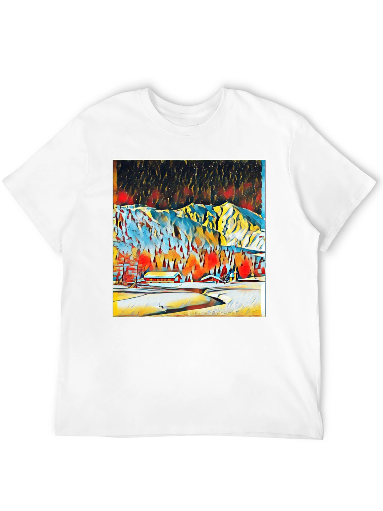Winter Mountain Art Tee