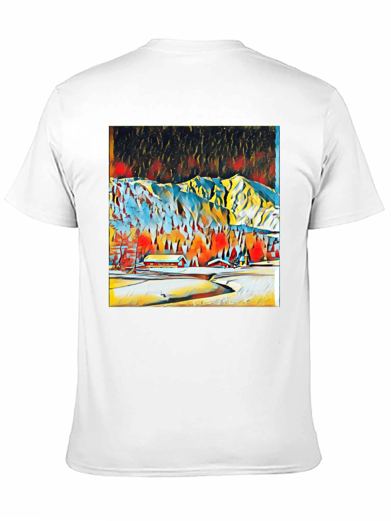 Winter Mountain Art Tee