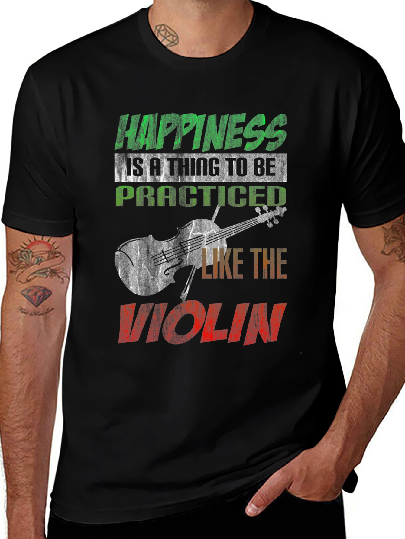 Happiness Violinist T-Shirt