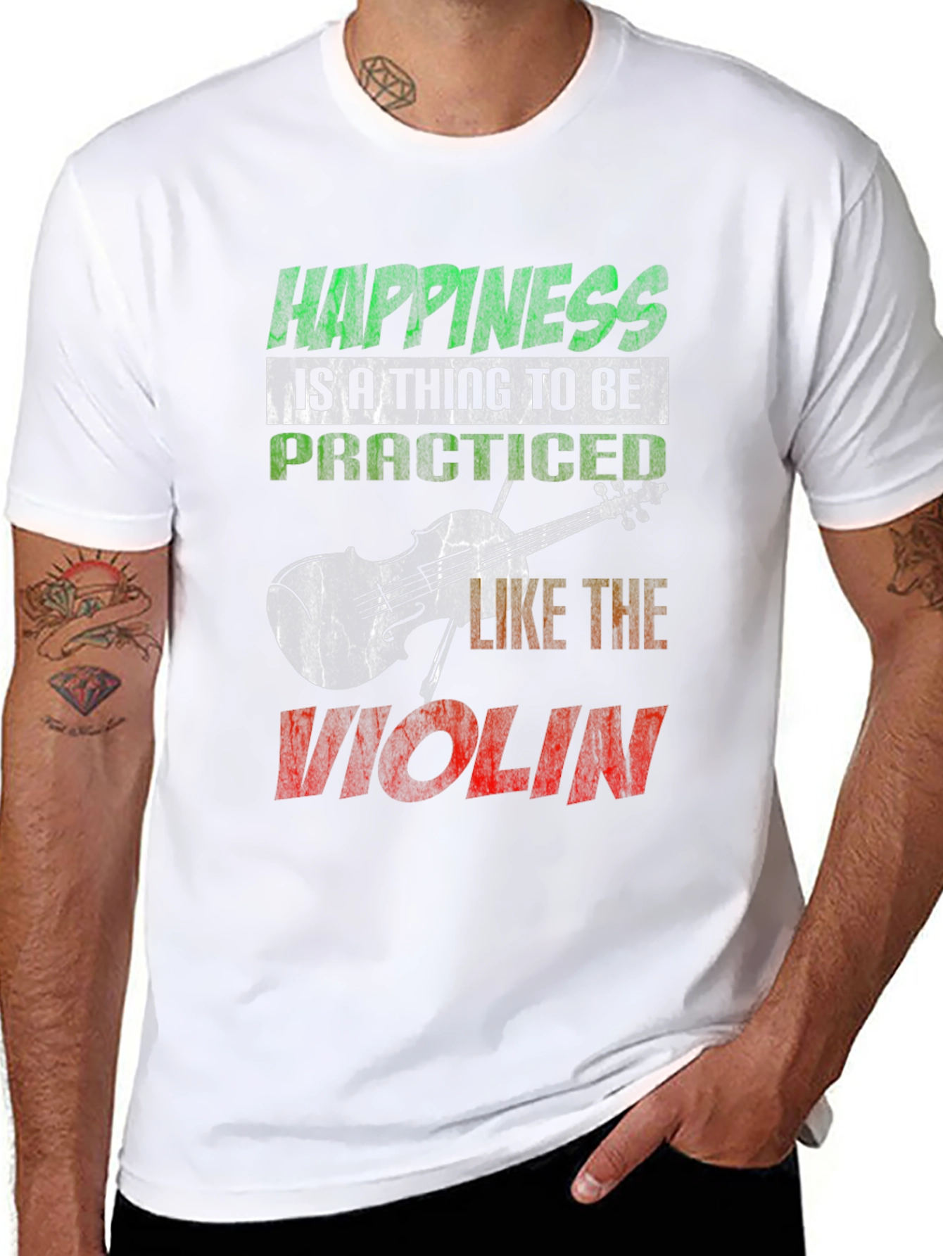 Happiness Violinist T-Shirt
