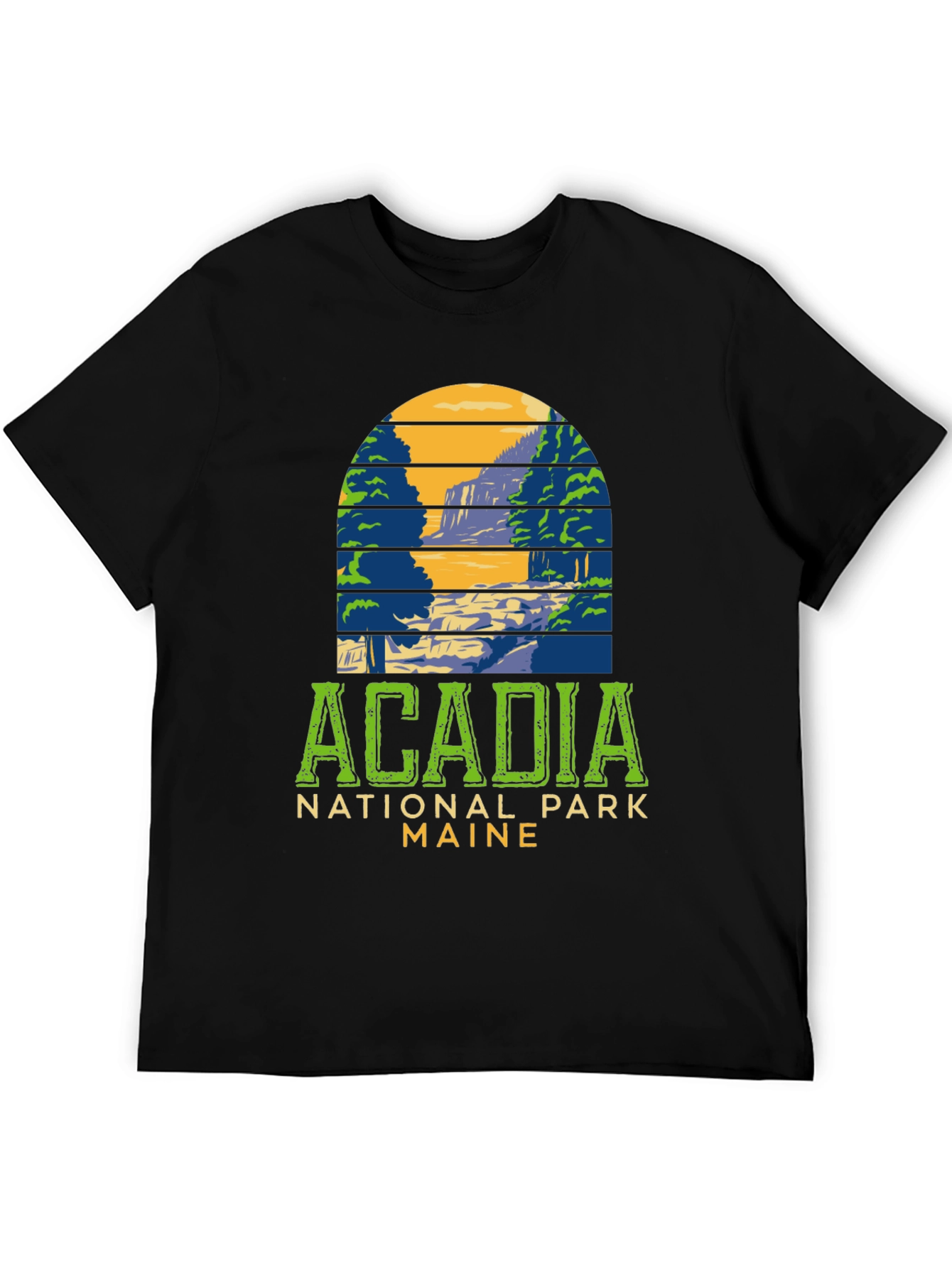 Acadia National Park Maine Graphic Tee