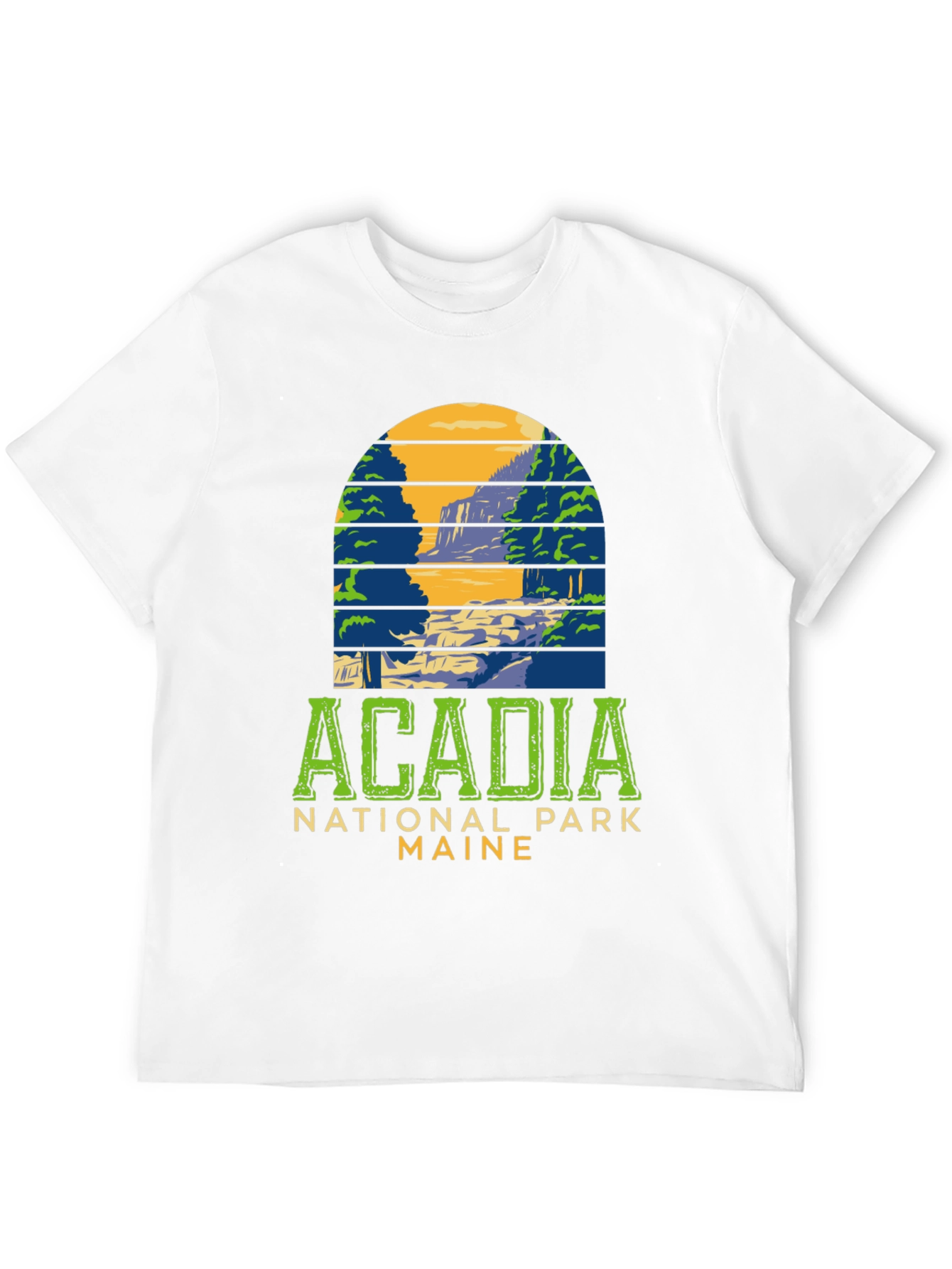 Acadia National Park Maine Graphic Tee