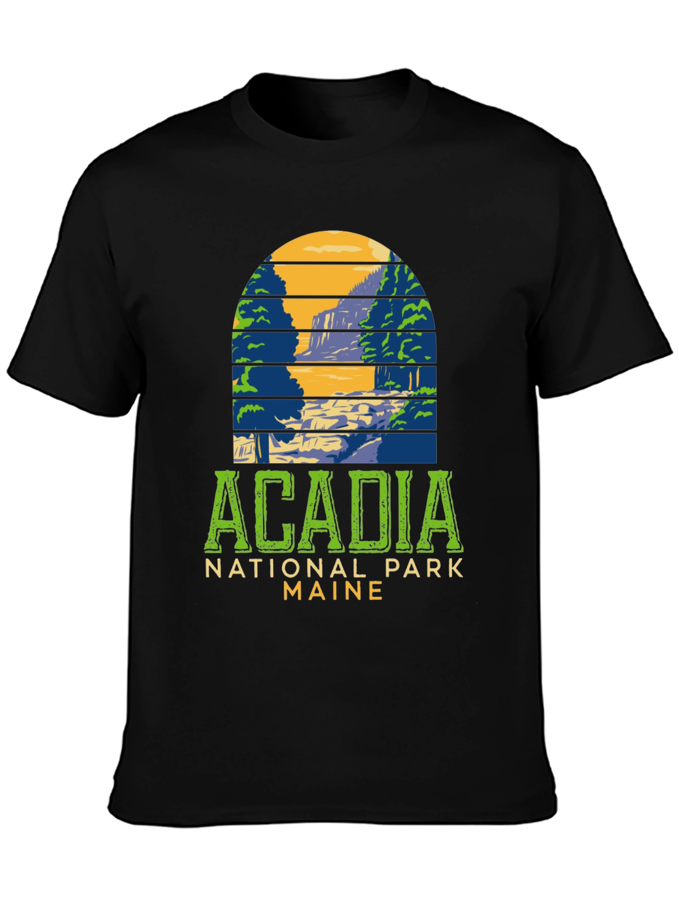 Acadia National Park Maine Graphic Tee