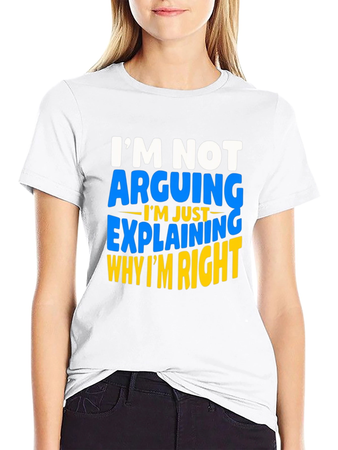 Funny Argument Explaining T-Shirt