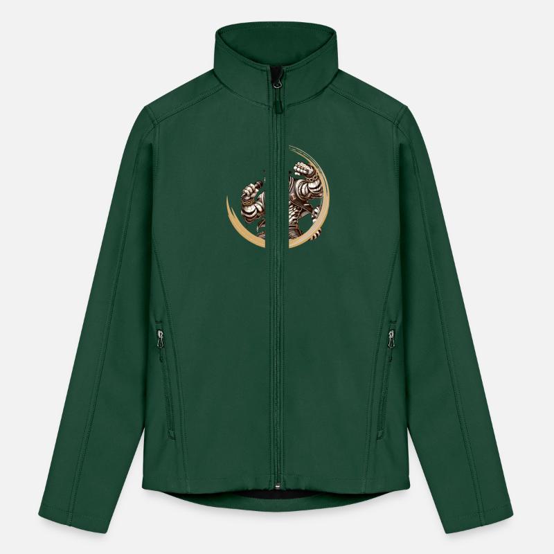 A muscular tiger as a rapper, energy and style