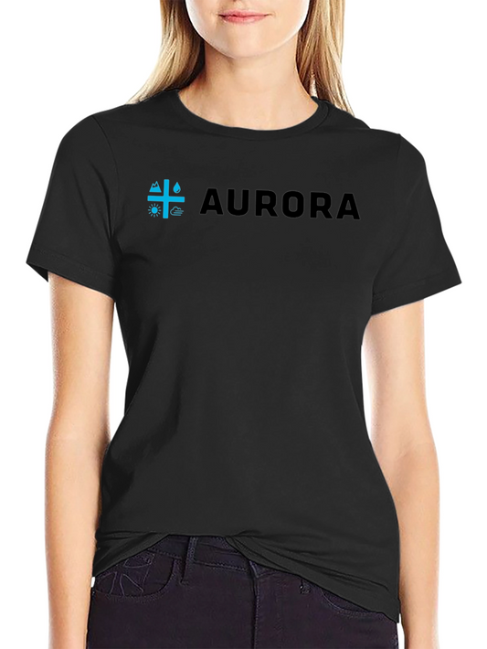 Aurora Nature Element Tee - Black Unisex