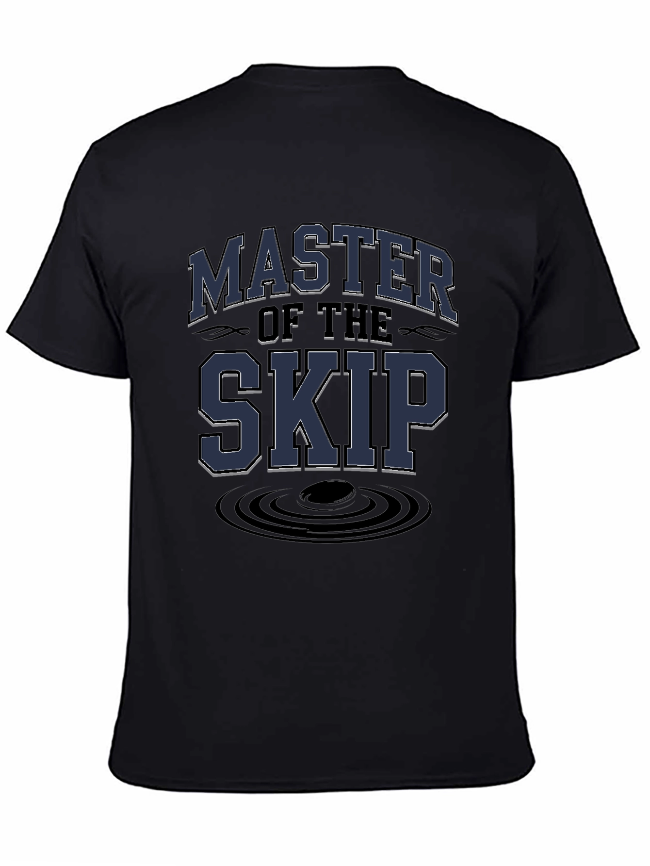 Master of the Skip Black Graphic T-Shirt