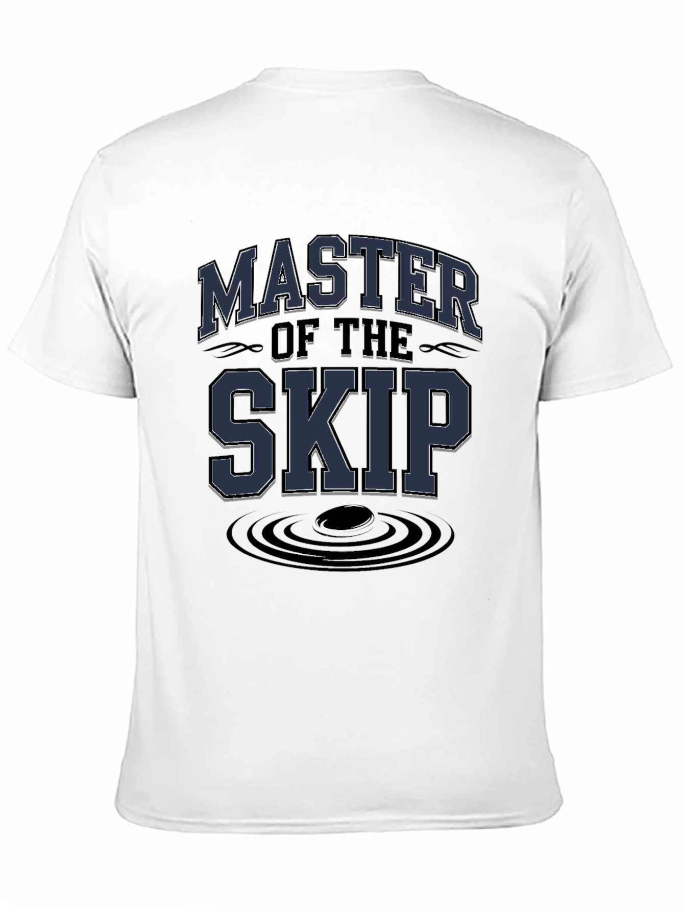 Master of the Skip Black Graphic T-Shirt