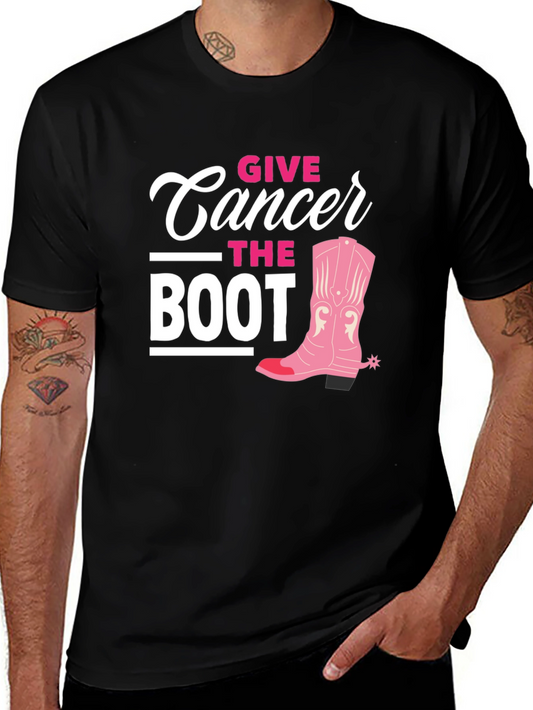 Give Cancer The Boot T-Shirt