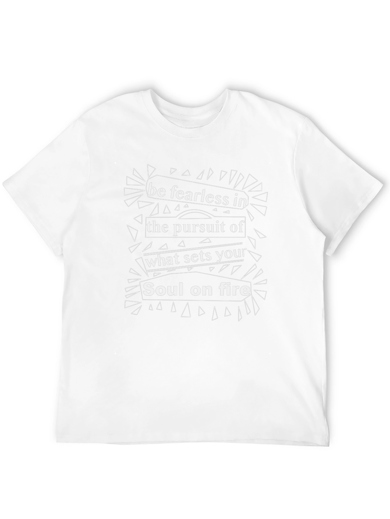Fearless Pursuit Graphic Tee - Motivational T-Shirt