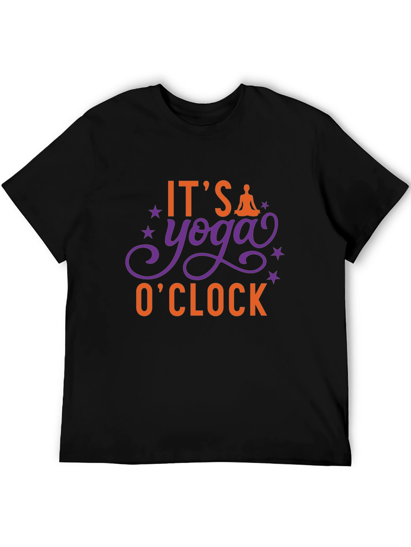 Yoga OClock T-Shirt - Stylish Relaxed Fit