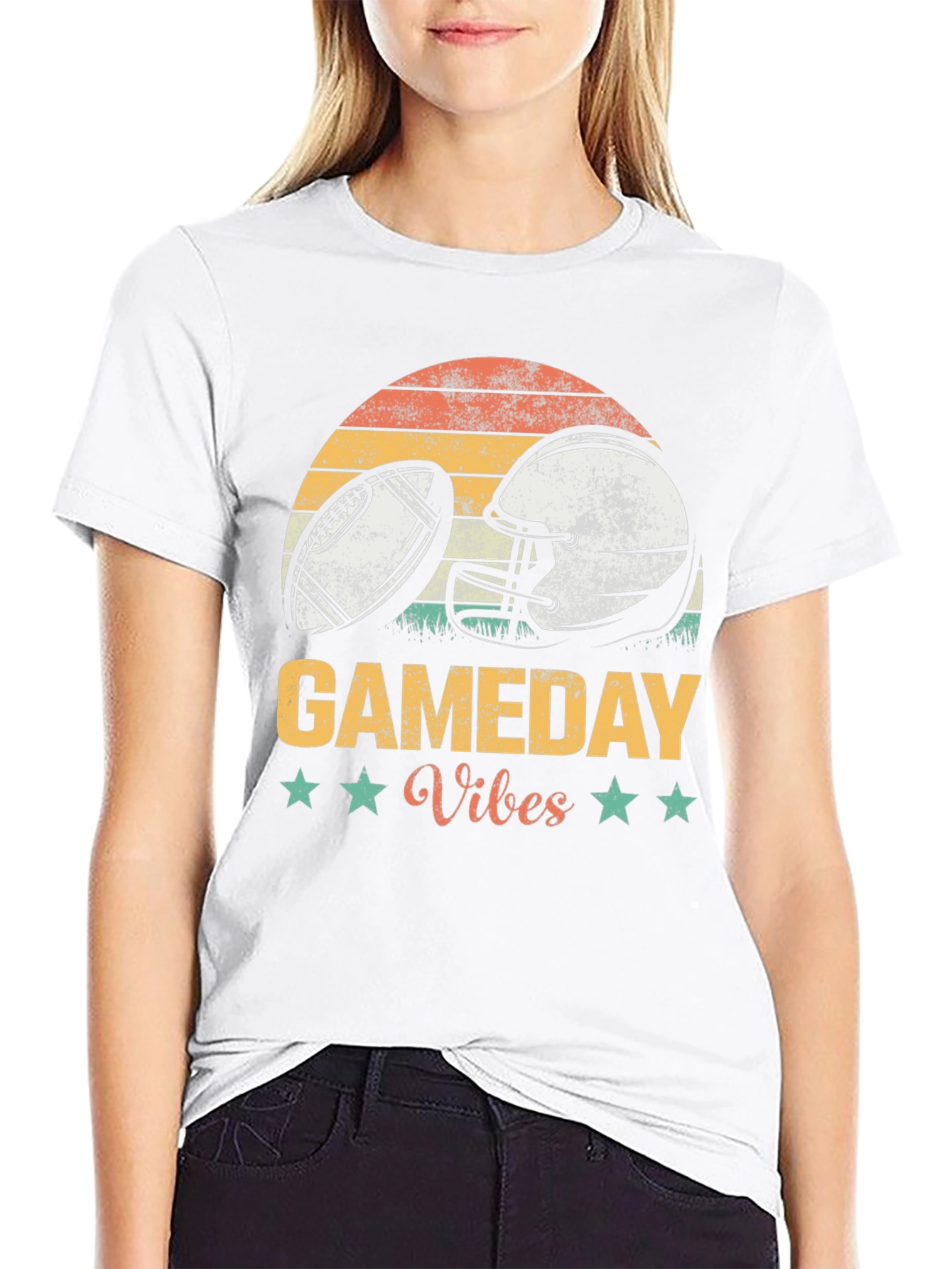 Gameday Vibes Football T-Shirt