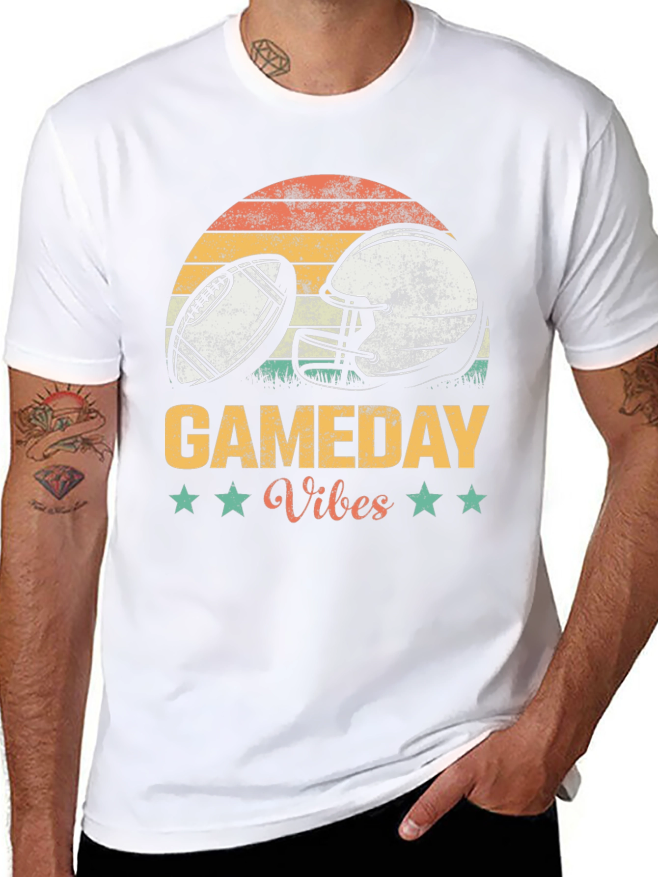 Gameday Vibes Football T-Shirt