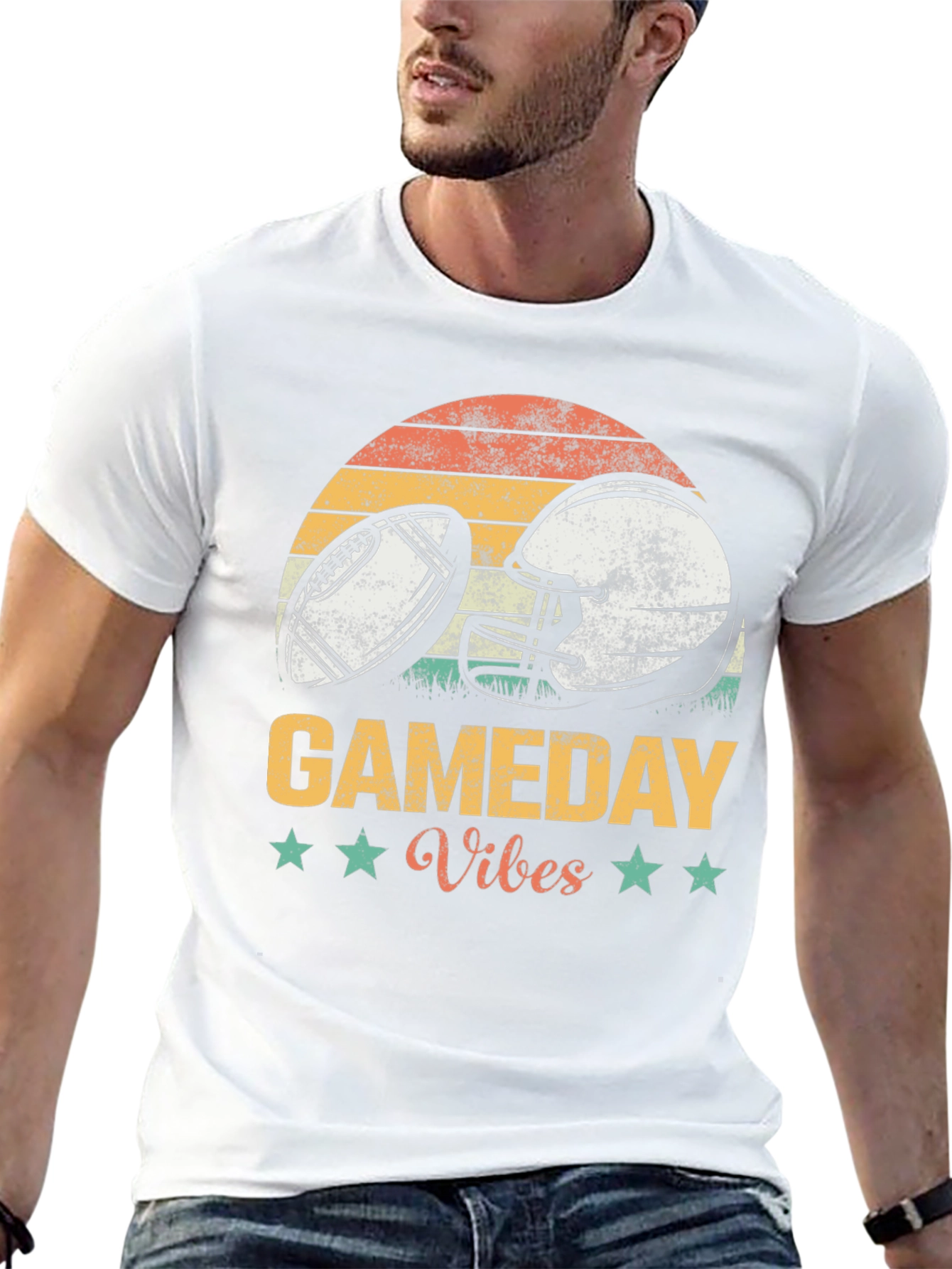 Gameday Vibes Football T-Shirt