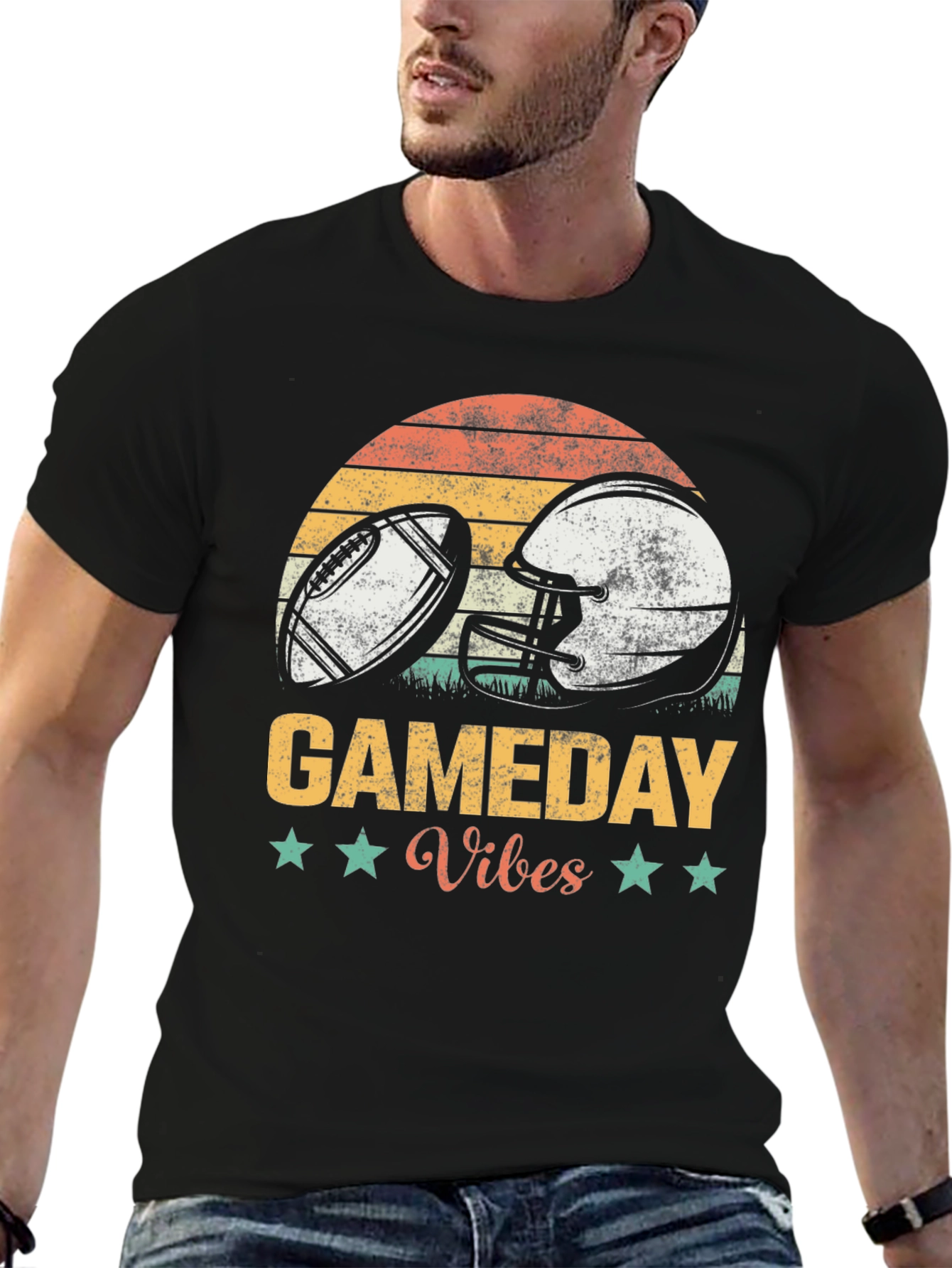 Gameday Vibes Football T-Shirt