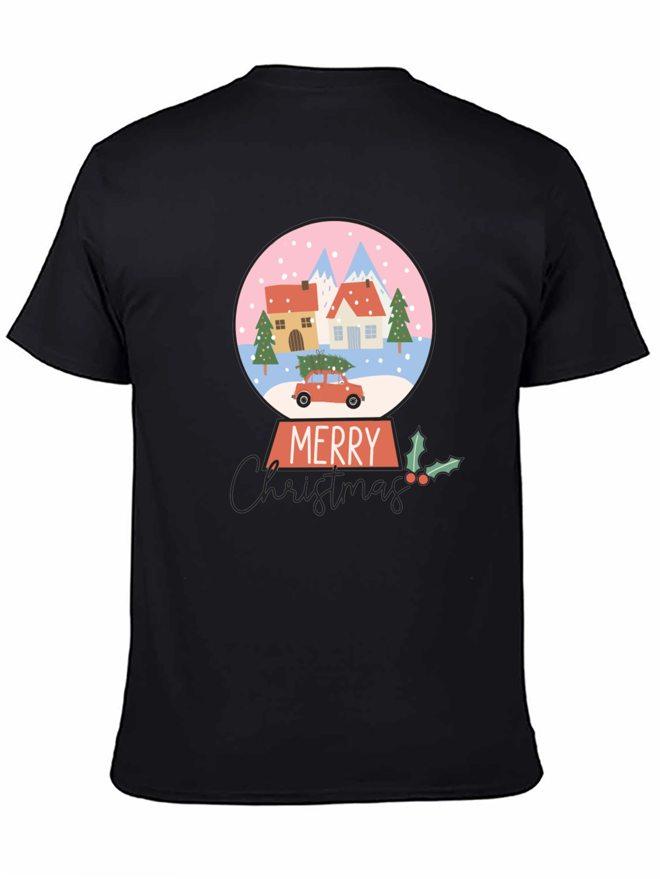 Merry Christmas Snow Globe T-Shirt