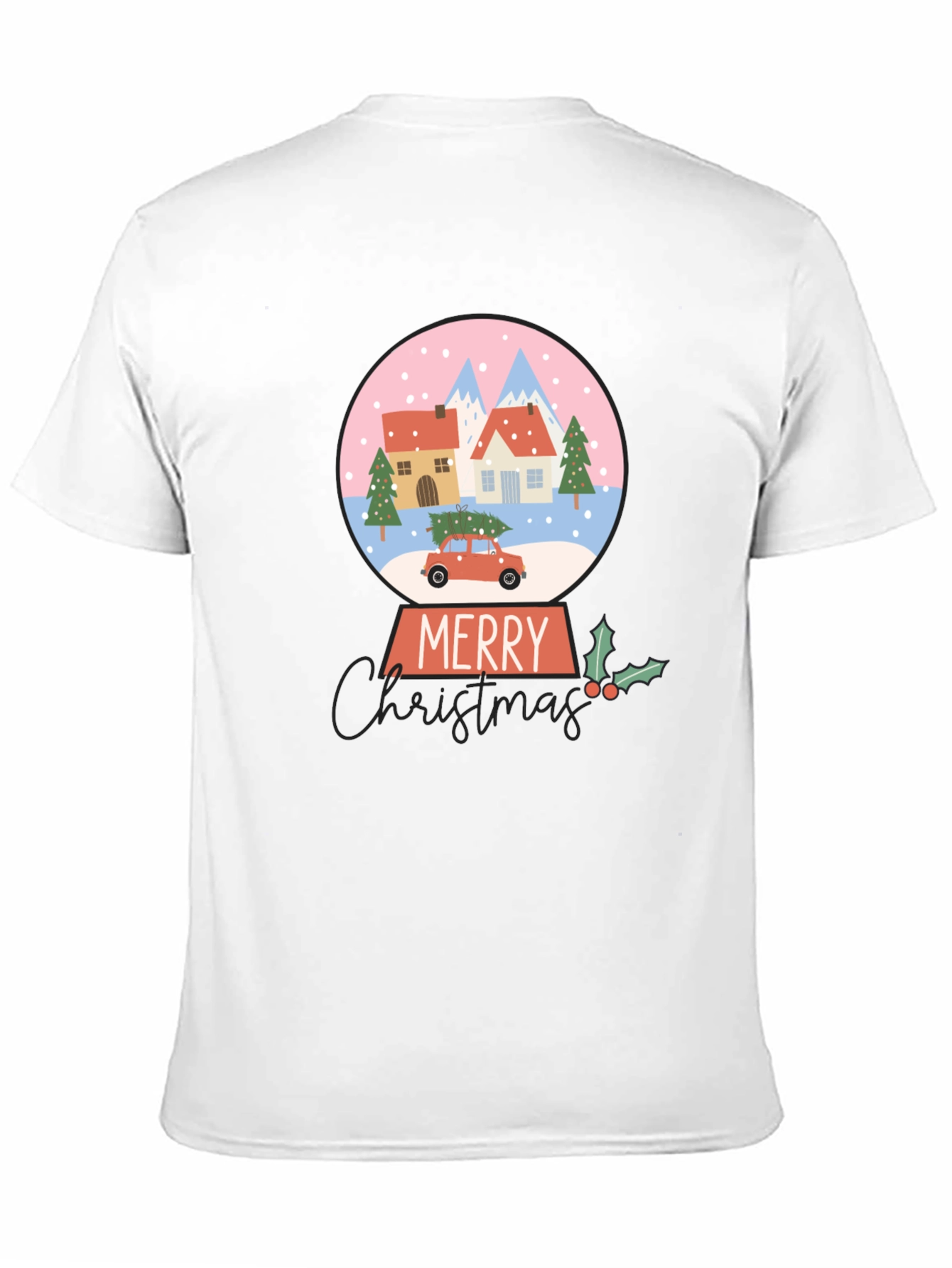 Merry Christmas Snow Globe T-Shirt