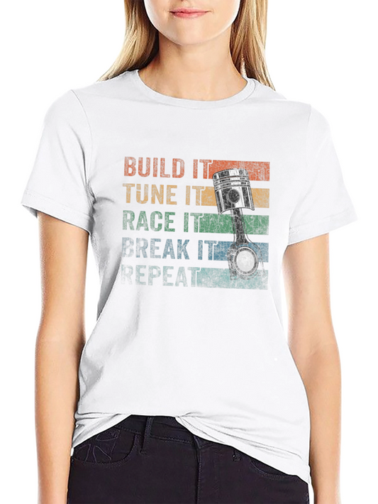 Build It Vintage Car Enthusiast T-Shirt