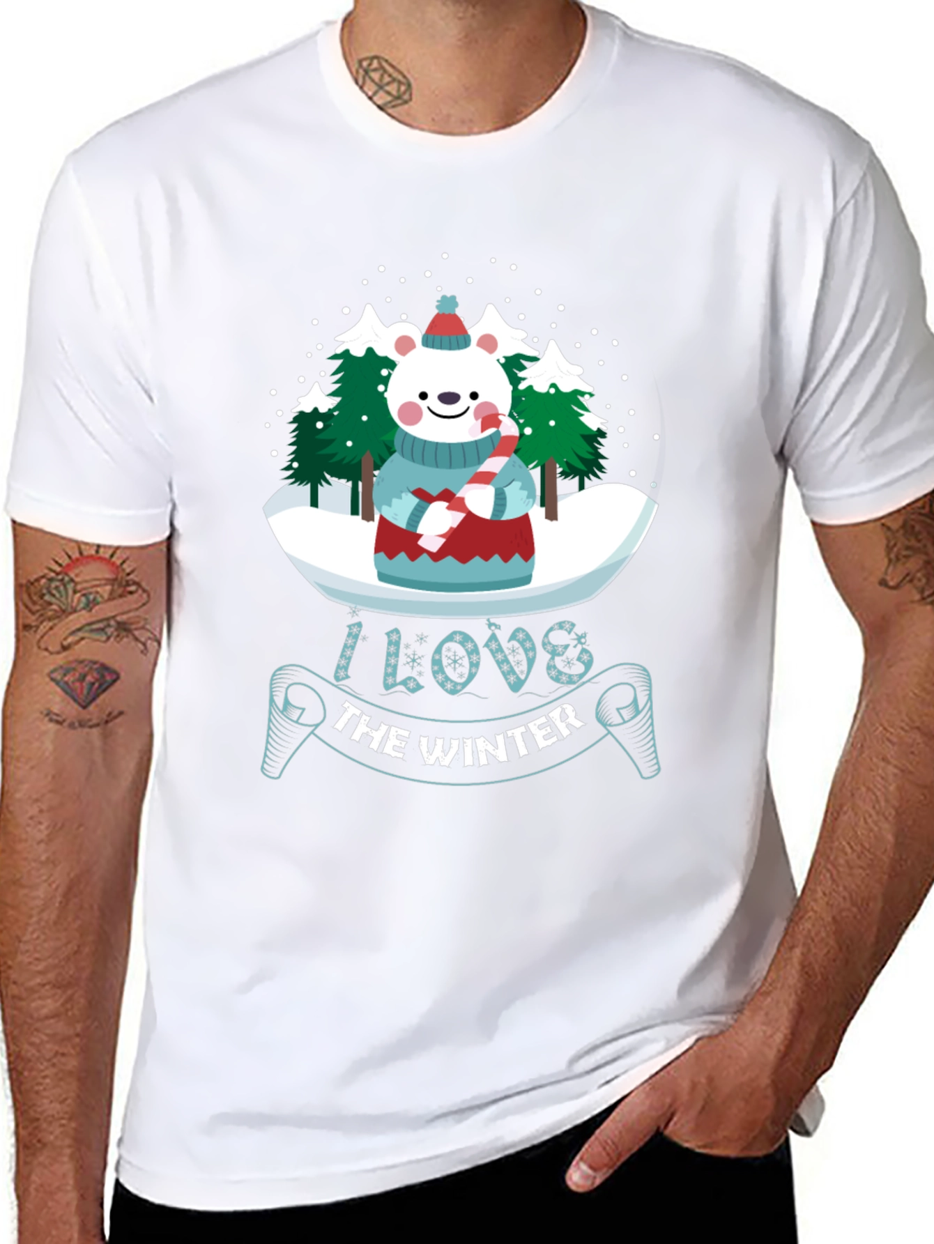 Winter Bear Graphic Tee