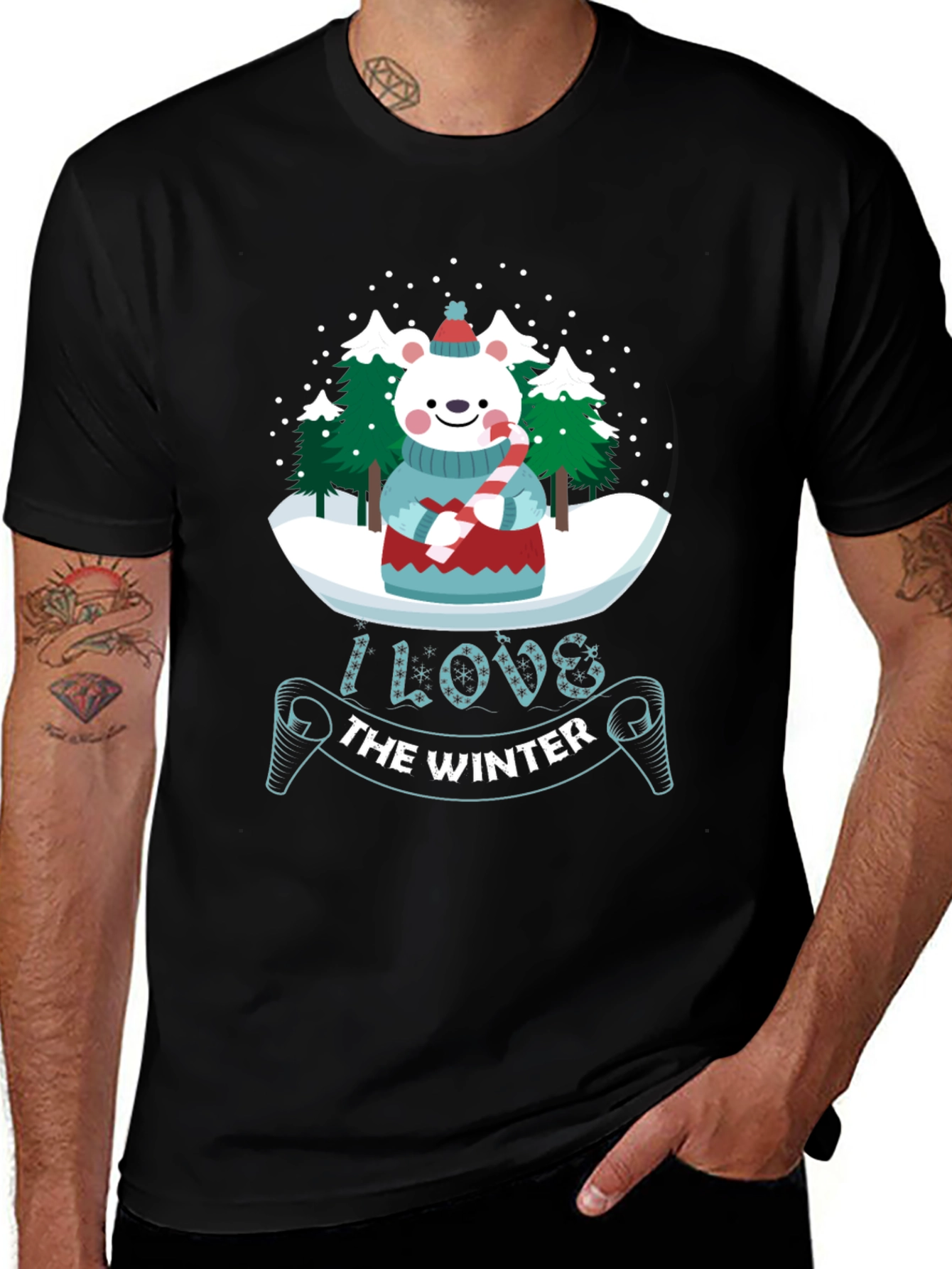 Winter Bear Graphic Tee