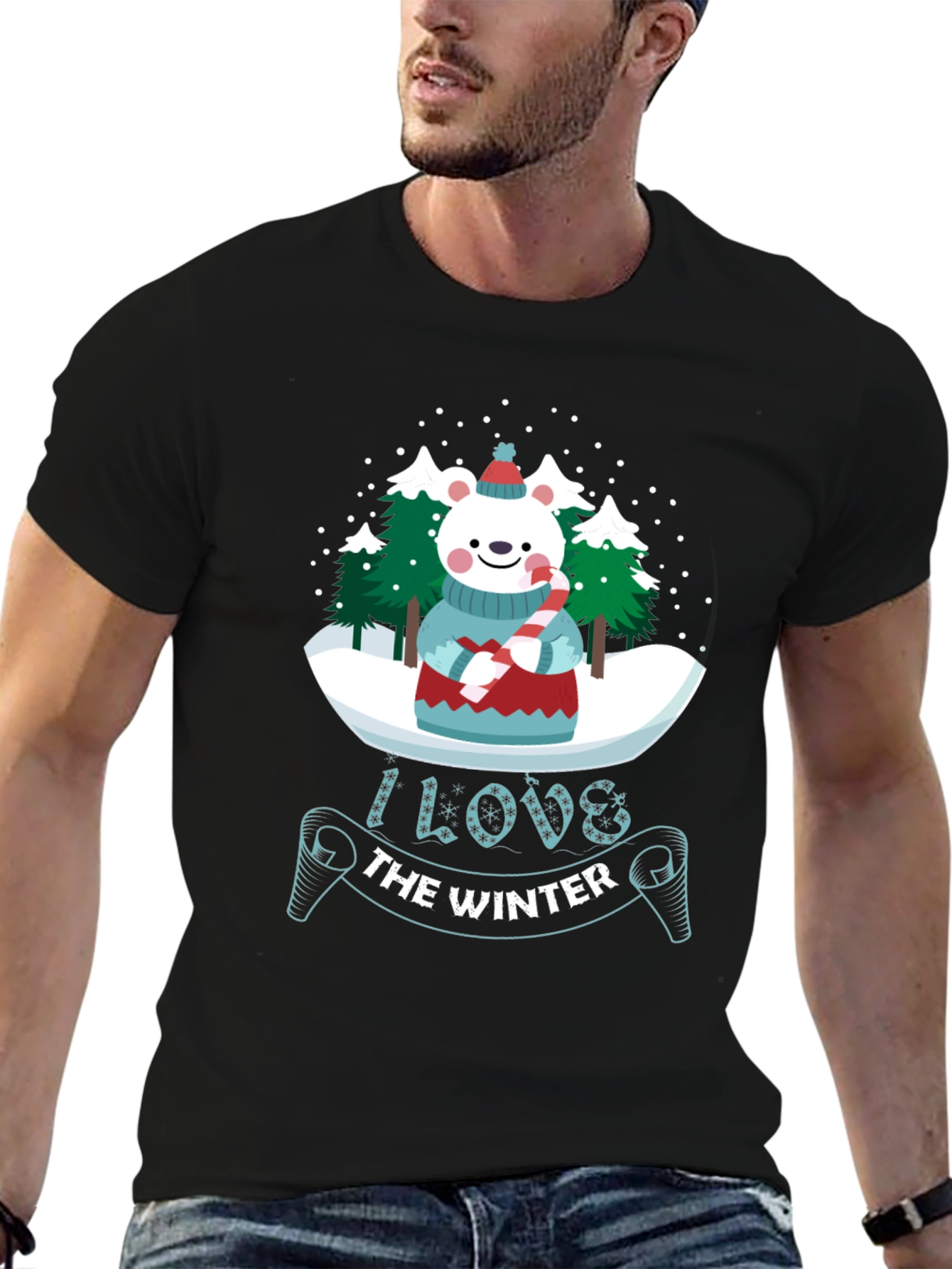 Winter Bear Graphic Tee