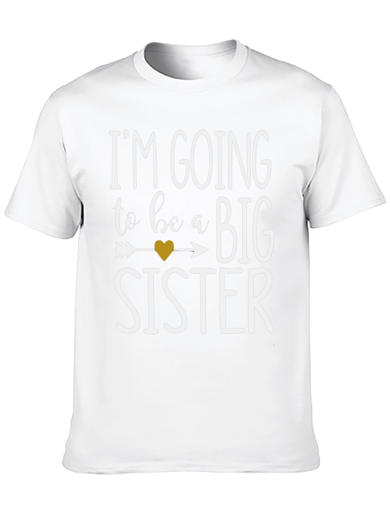 Big Sister Announcement T-Shirt