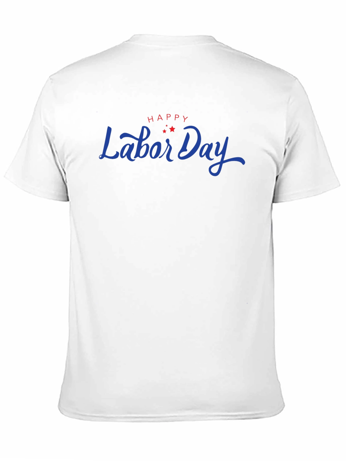Happy Labor Day Graphic Tee - Black