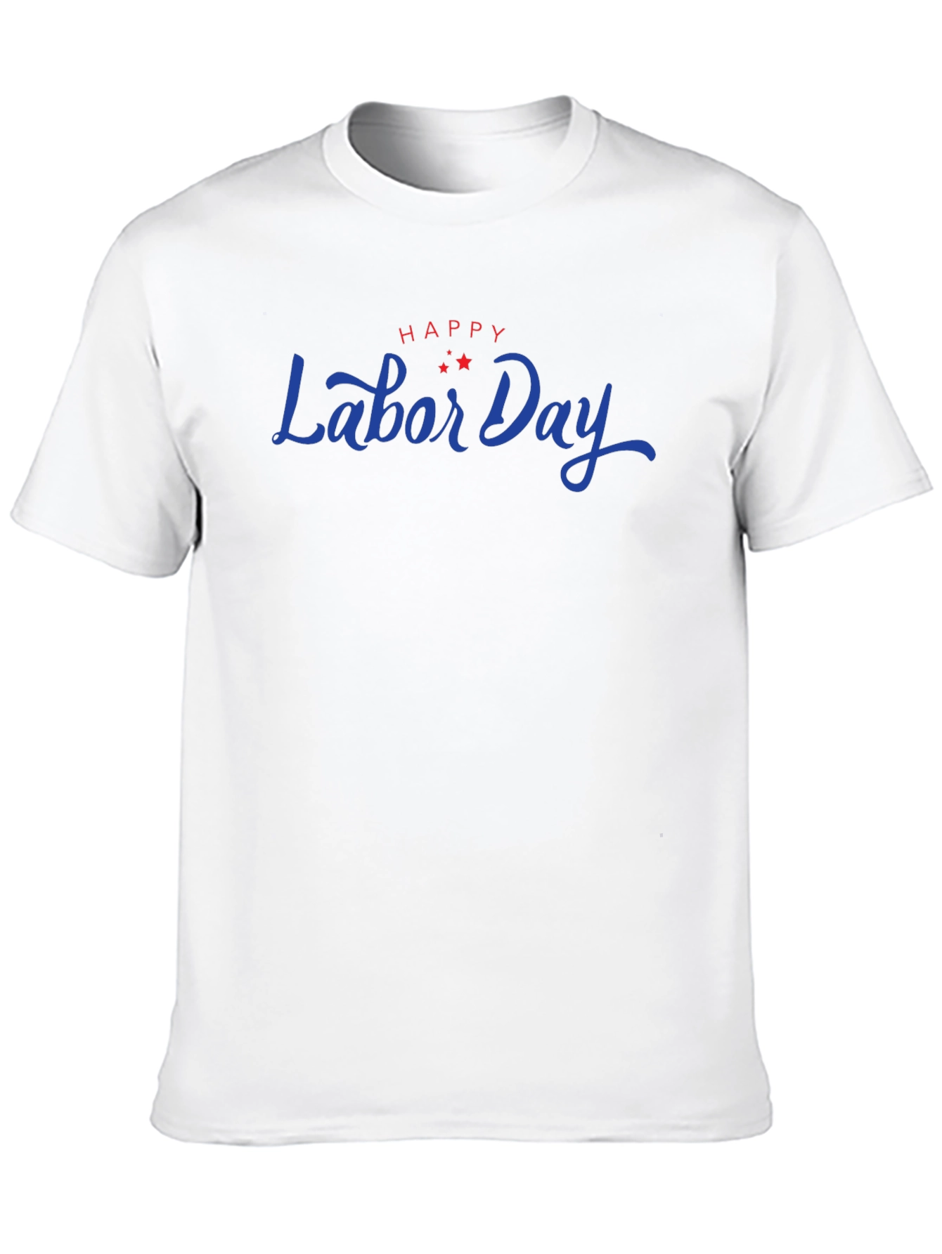 Happy Labor Day Graphic Tee - Black