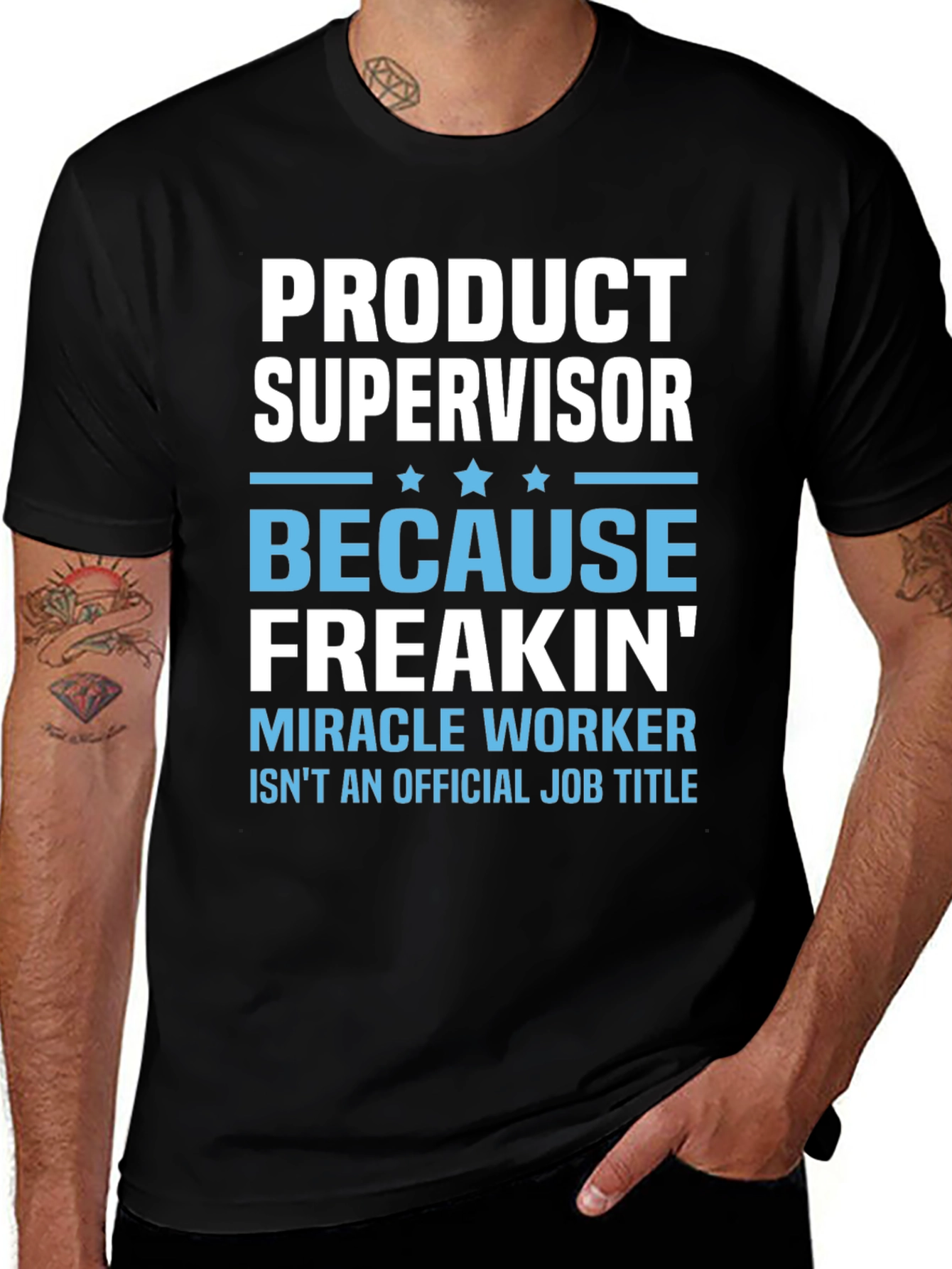 Product Supervisor Funny Job Title T-Shirt