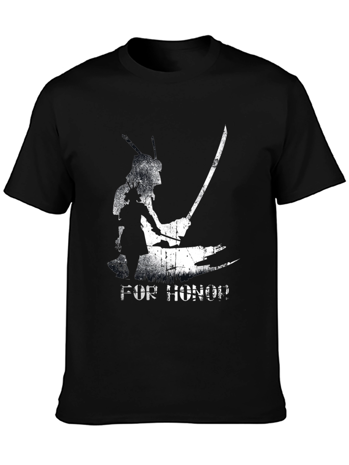 For Honor Samurai Graphic Black T-Shirt
