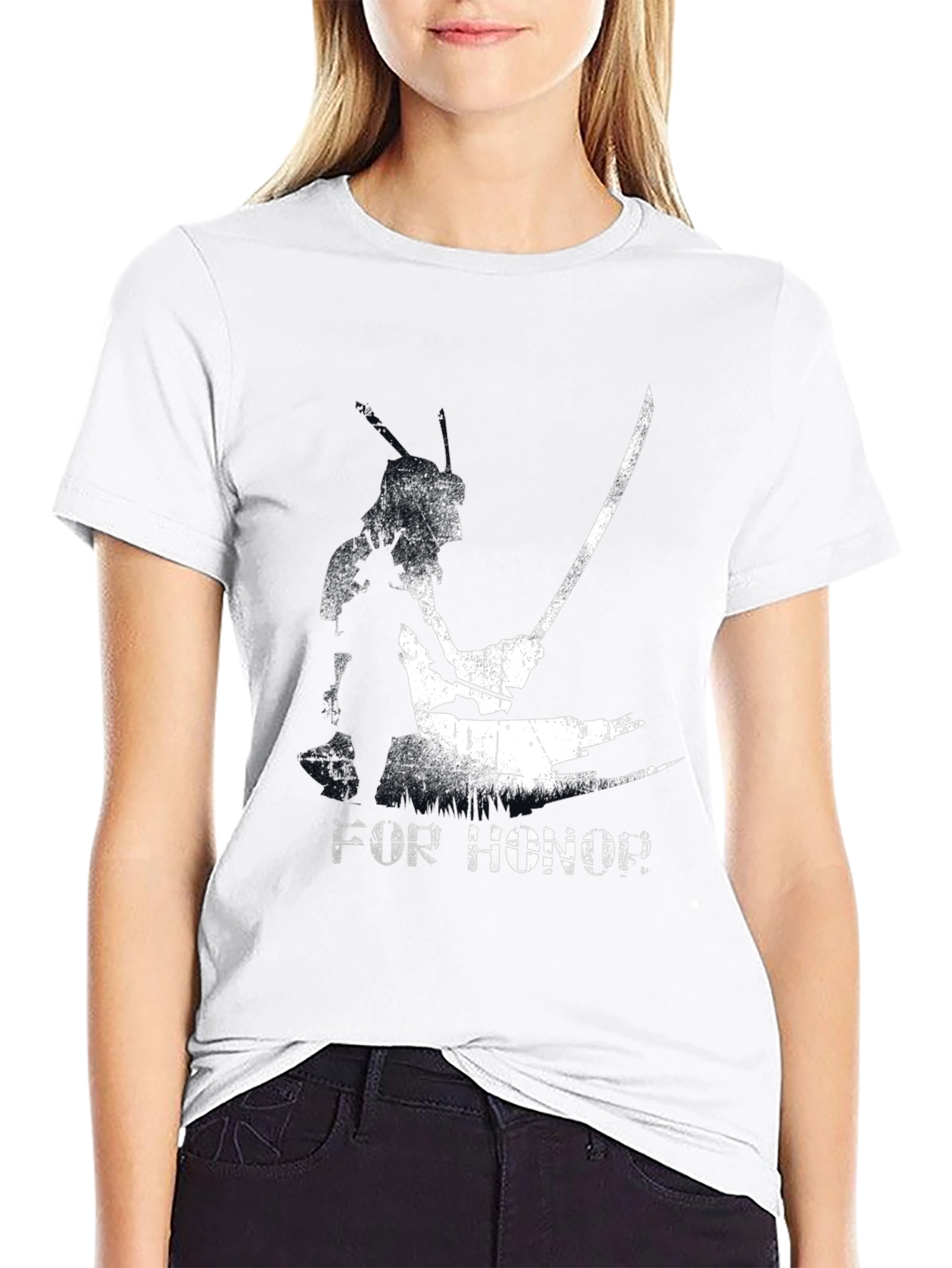 For Honor Samurai Graphic Black T-Shirt