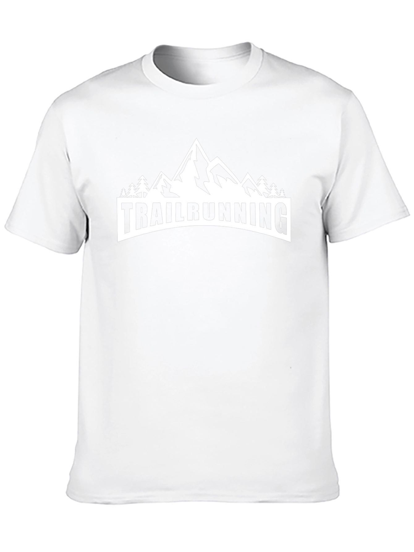 Trailrunning Graphic T-Shirt - Mountain Design
