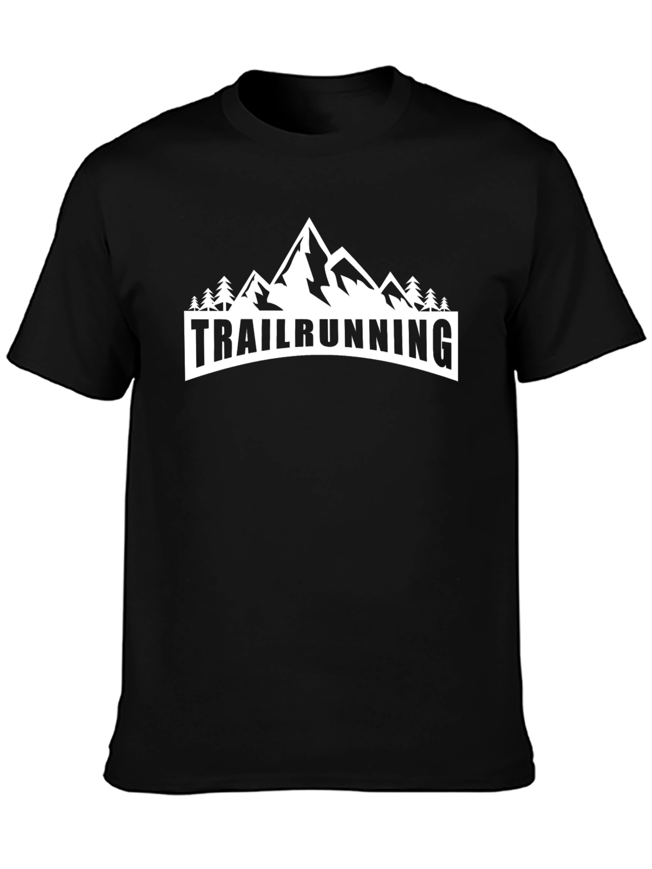 Trailrunning Graphic T-Shirt - Mountain Design