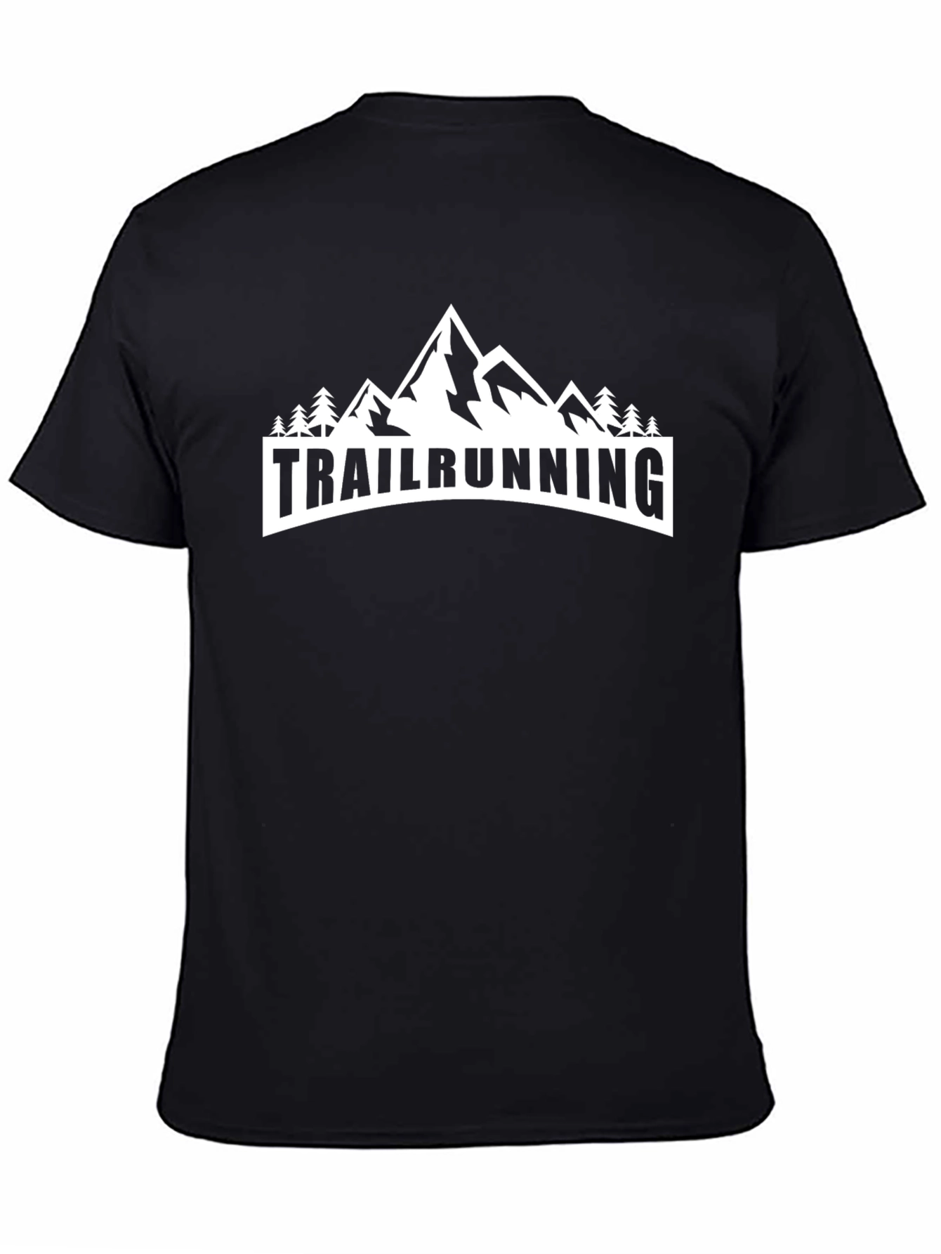 Trailrunning Graphic T-Shirt - Mountain Design