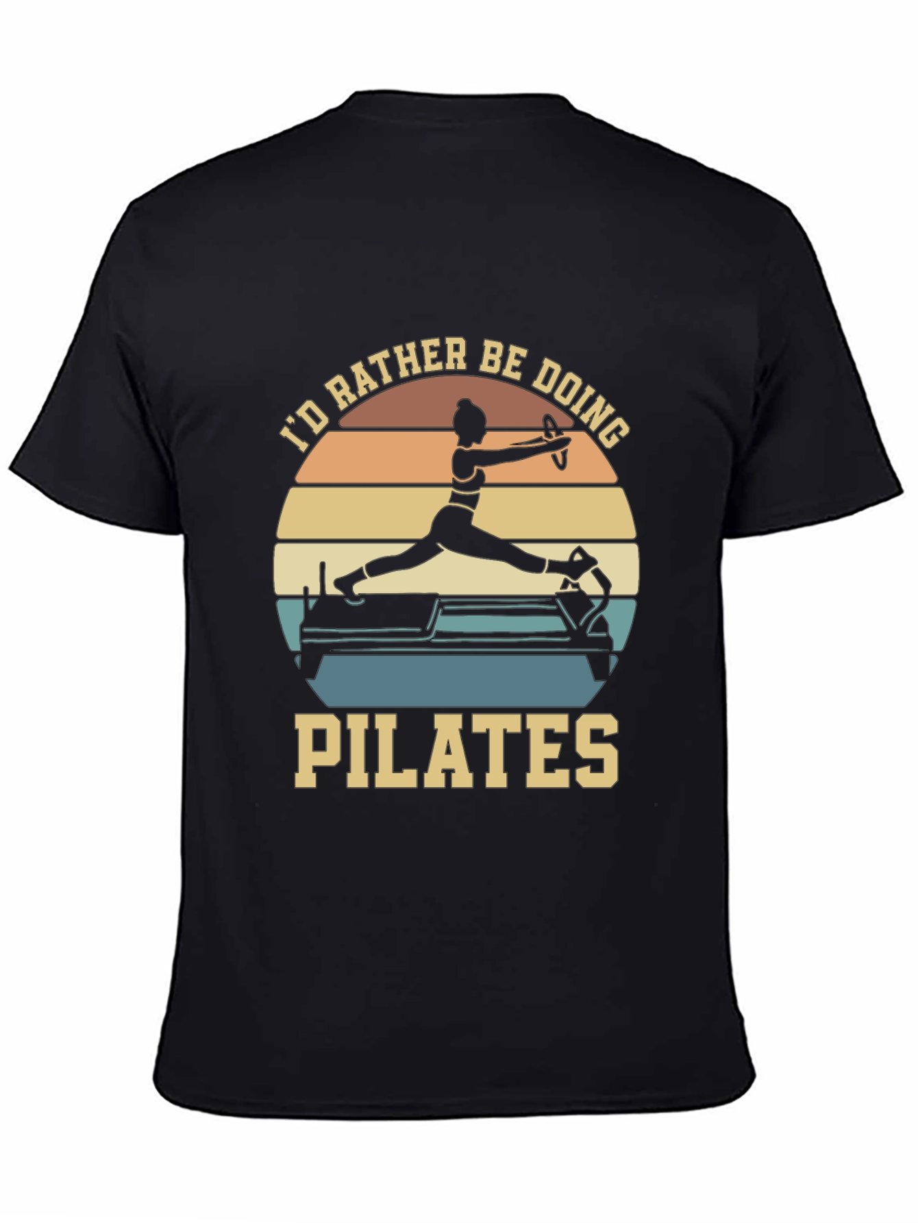 Id Rather Be Doing Pilates Graphic Tee