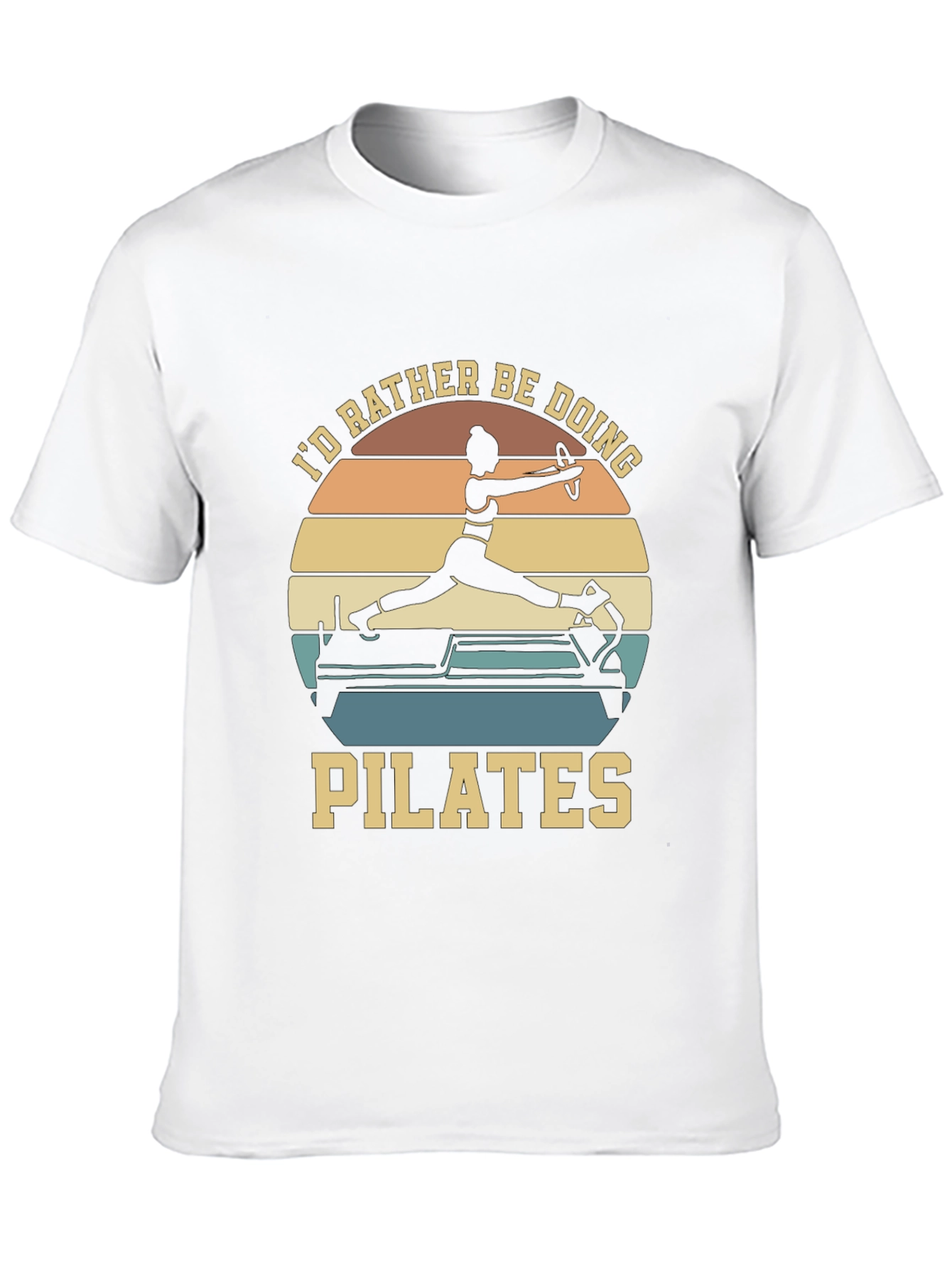 Id Rather Be Doing Pilates Graphic Tee