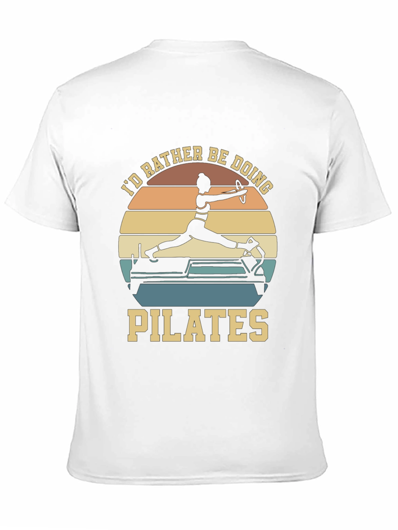 Id Rather Be Doing Pilates Graphic Tee