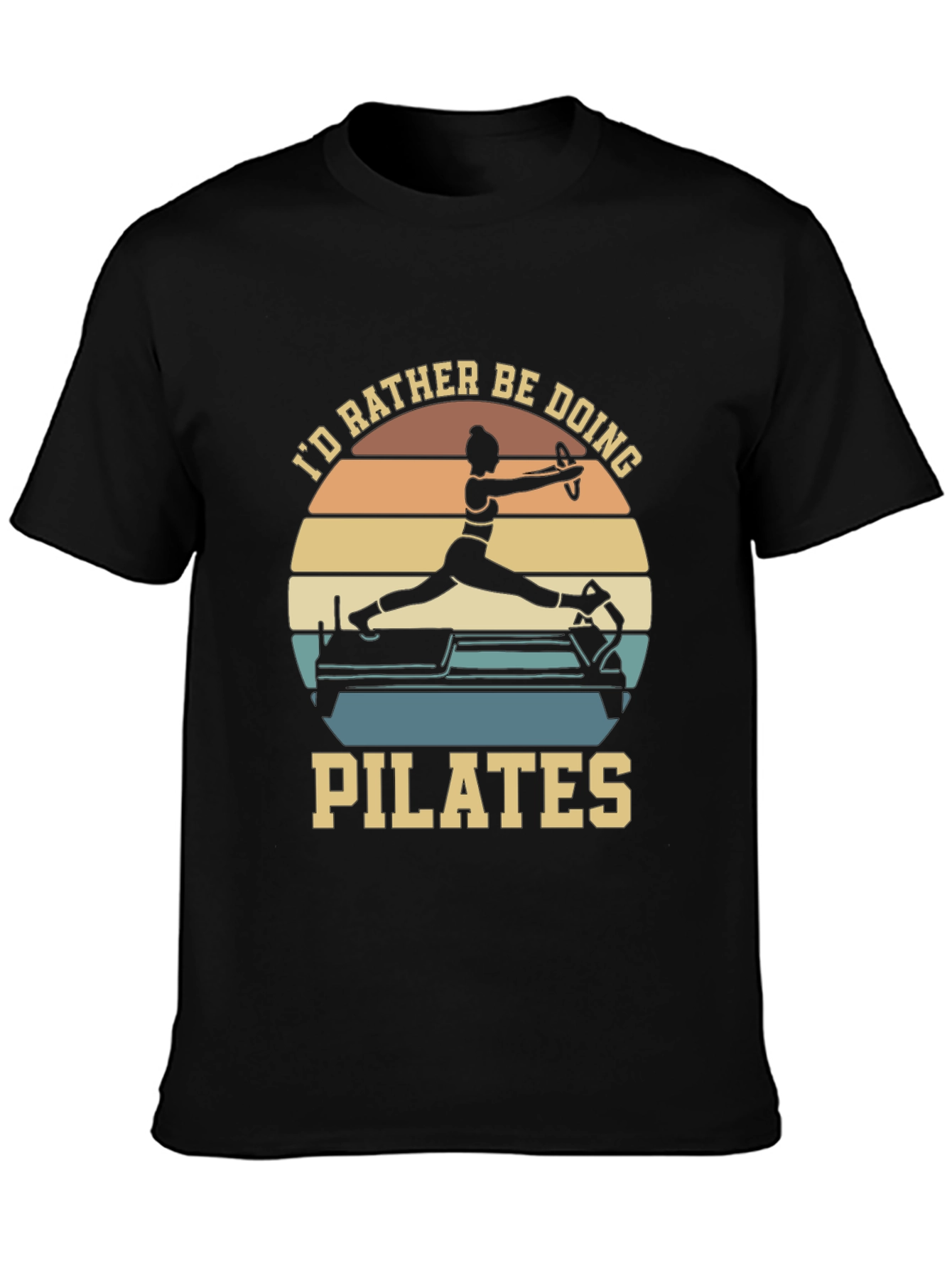 Id Rather Be Doing Pilates Graphic Tee