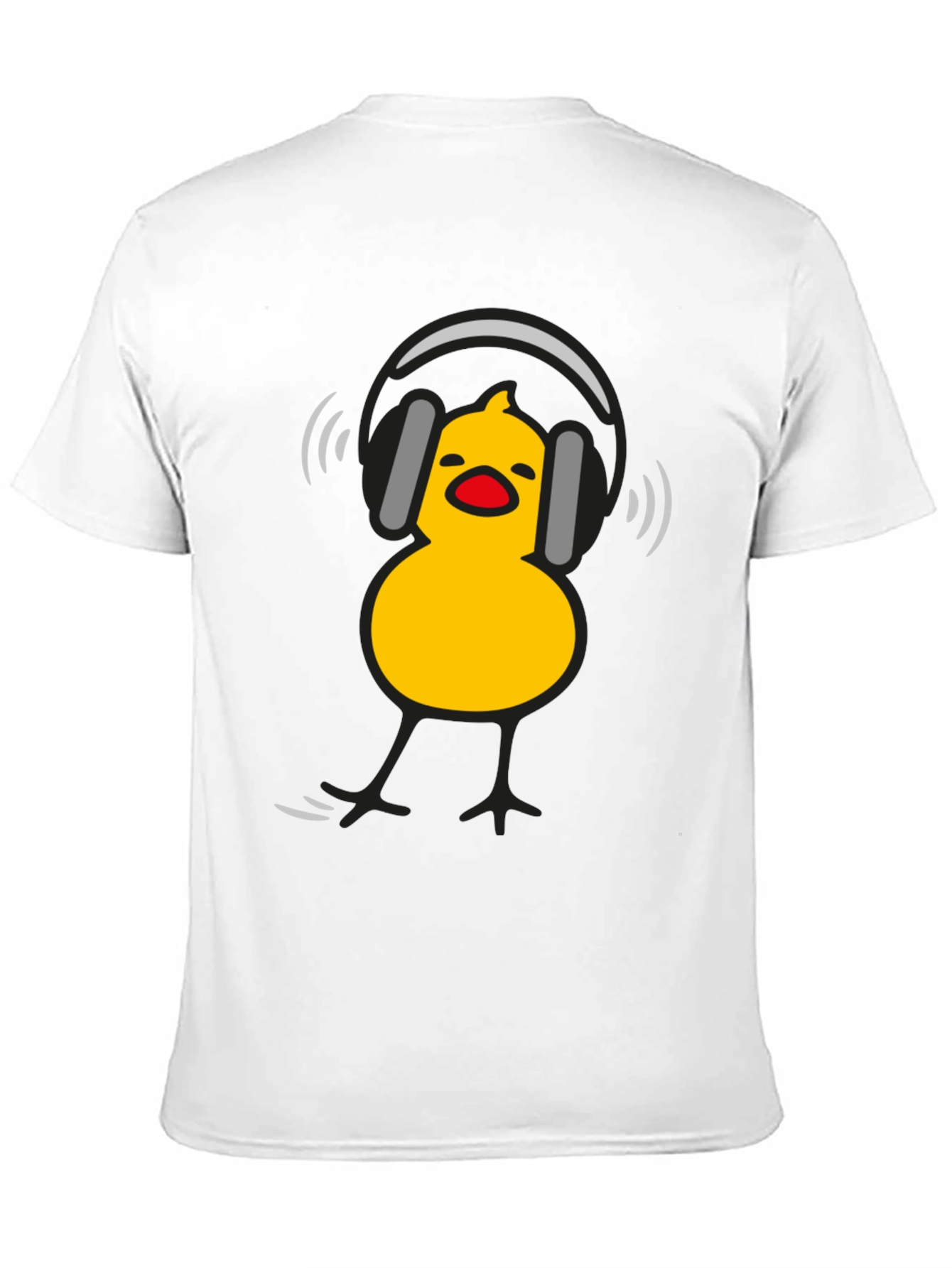 DJ Chick Graphic Tee - Black Cotton T-Shirt