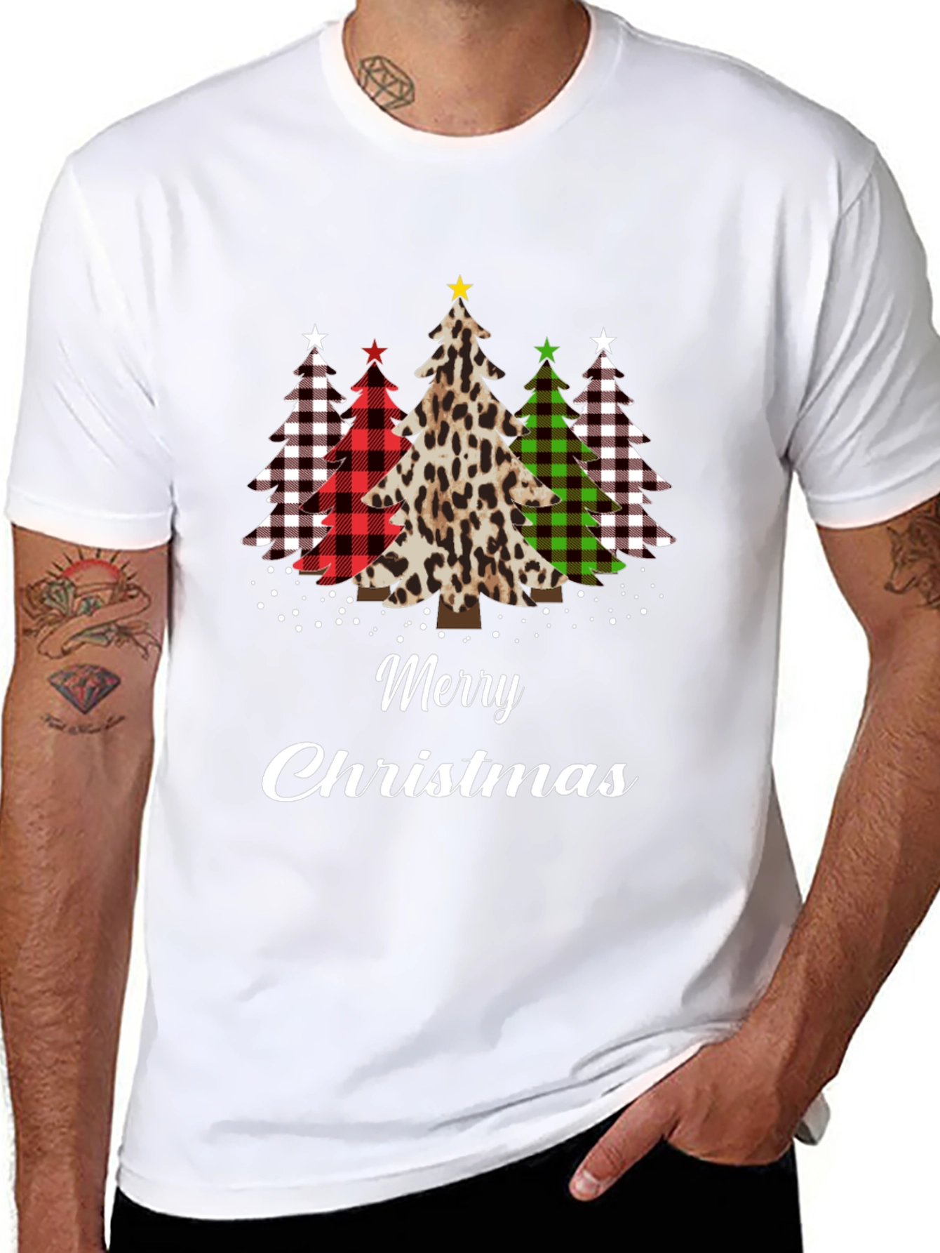 Merry Christmas Tree T-Shirt