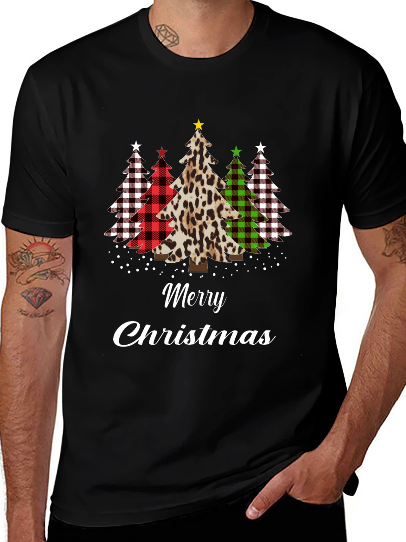 Merry Christmas Tree T-Shirt