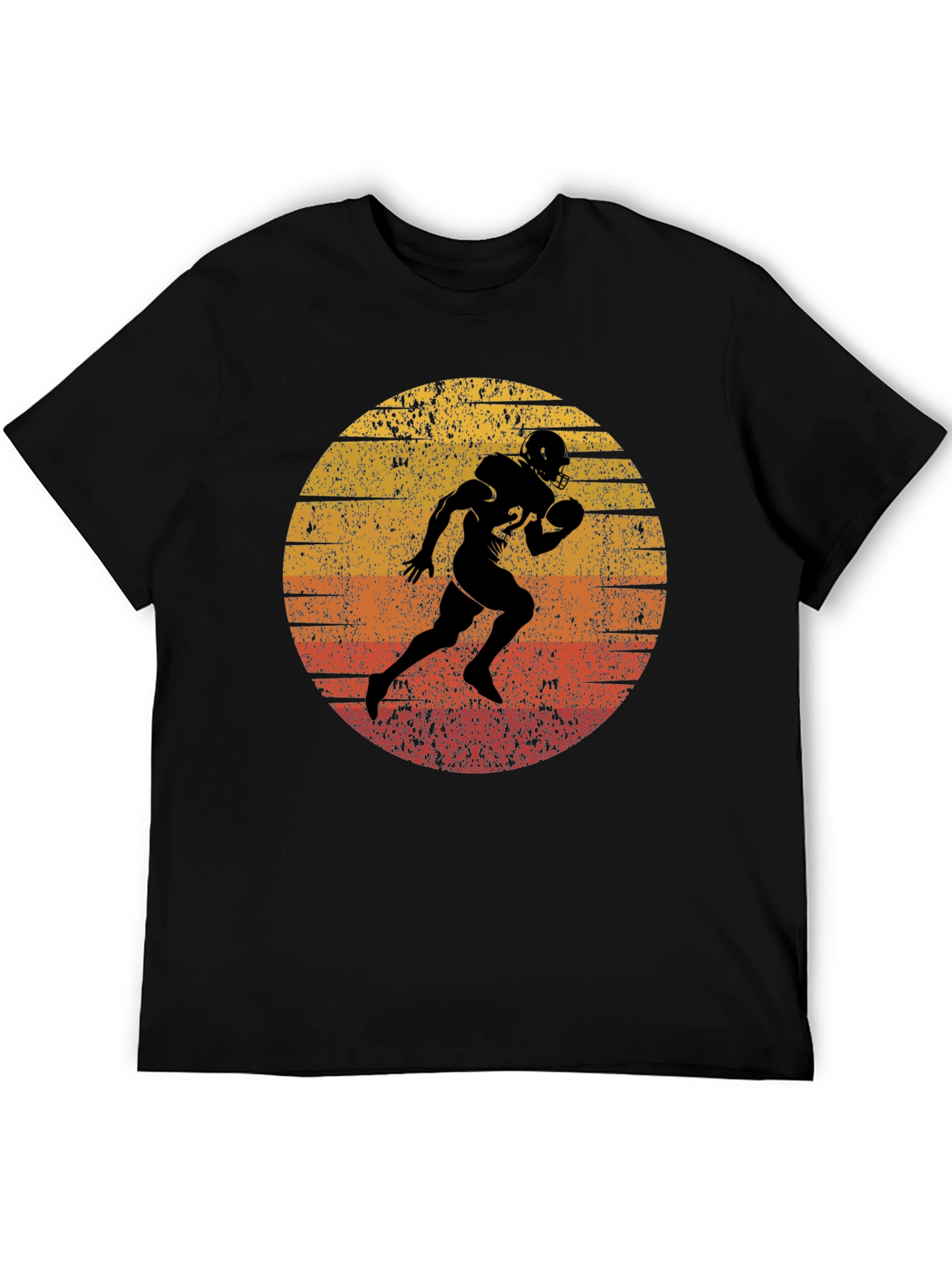 Retro Football Player Graphic Tee