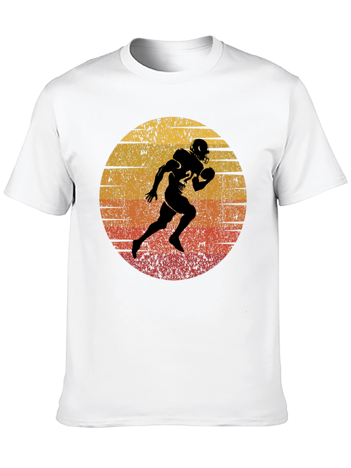 Retro Football Player Graphic Tee