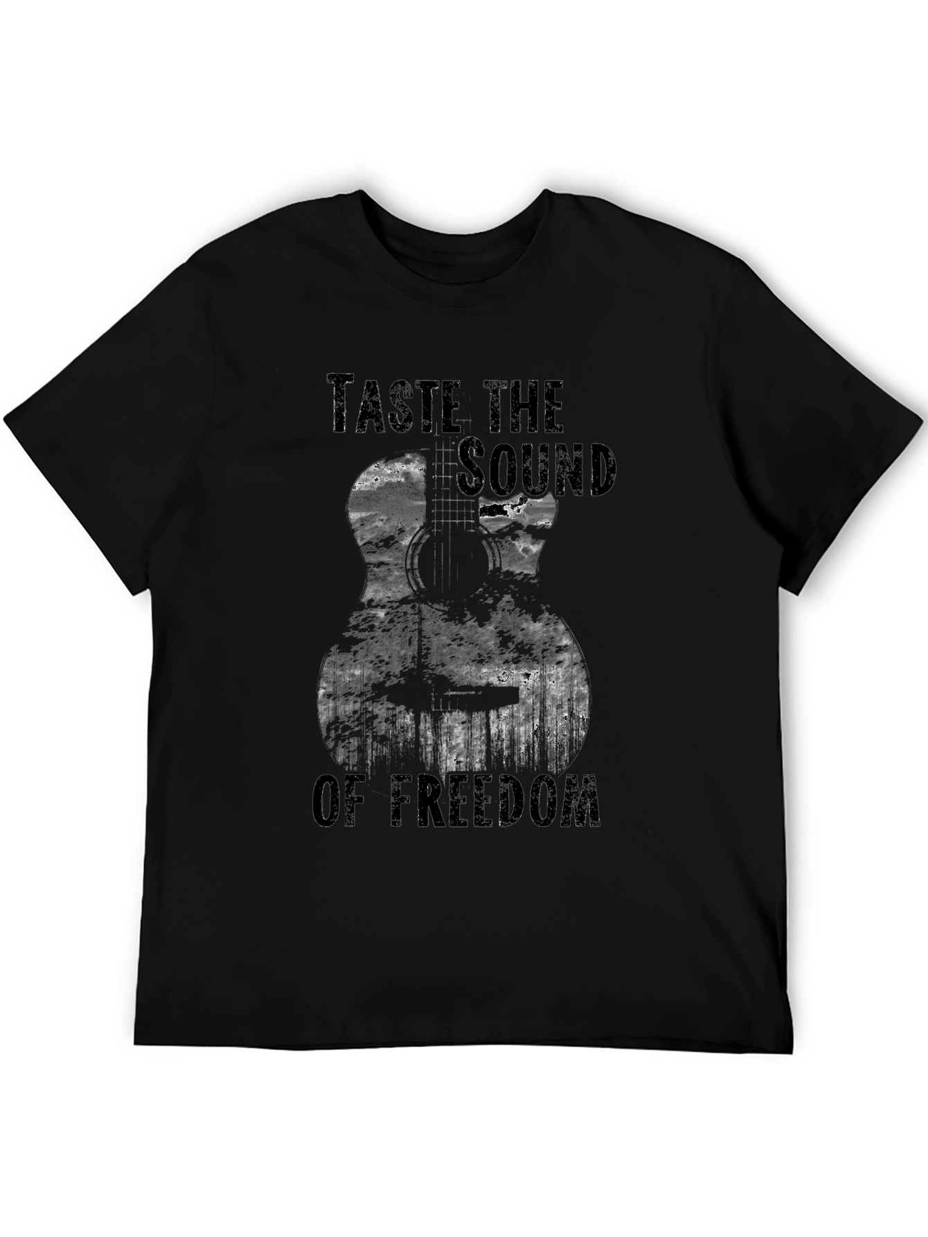Taste the Sound of Freedom Guitar T-Shirt