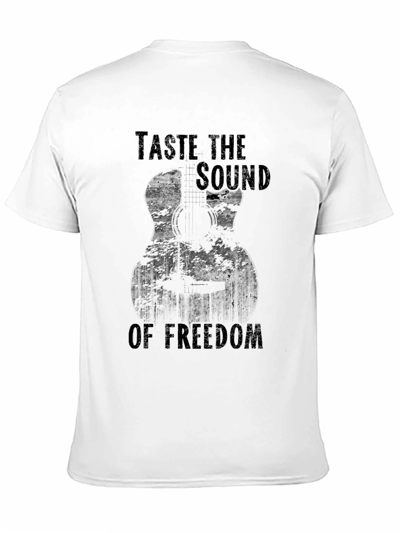 Taste the Sound of Freedom Guitar T-Shirt