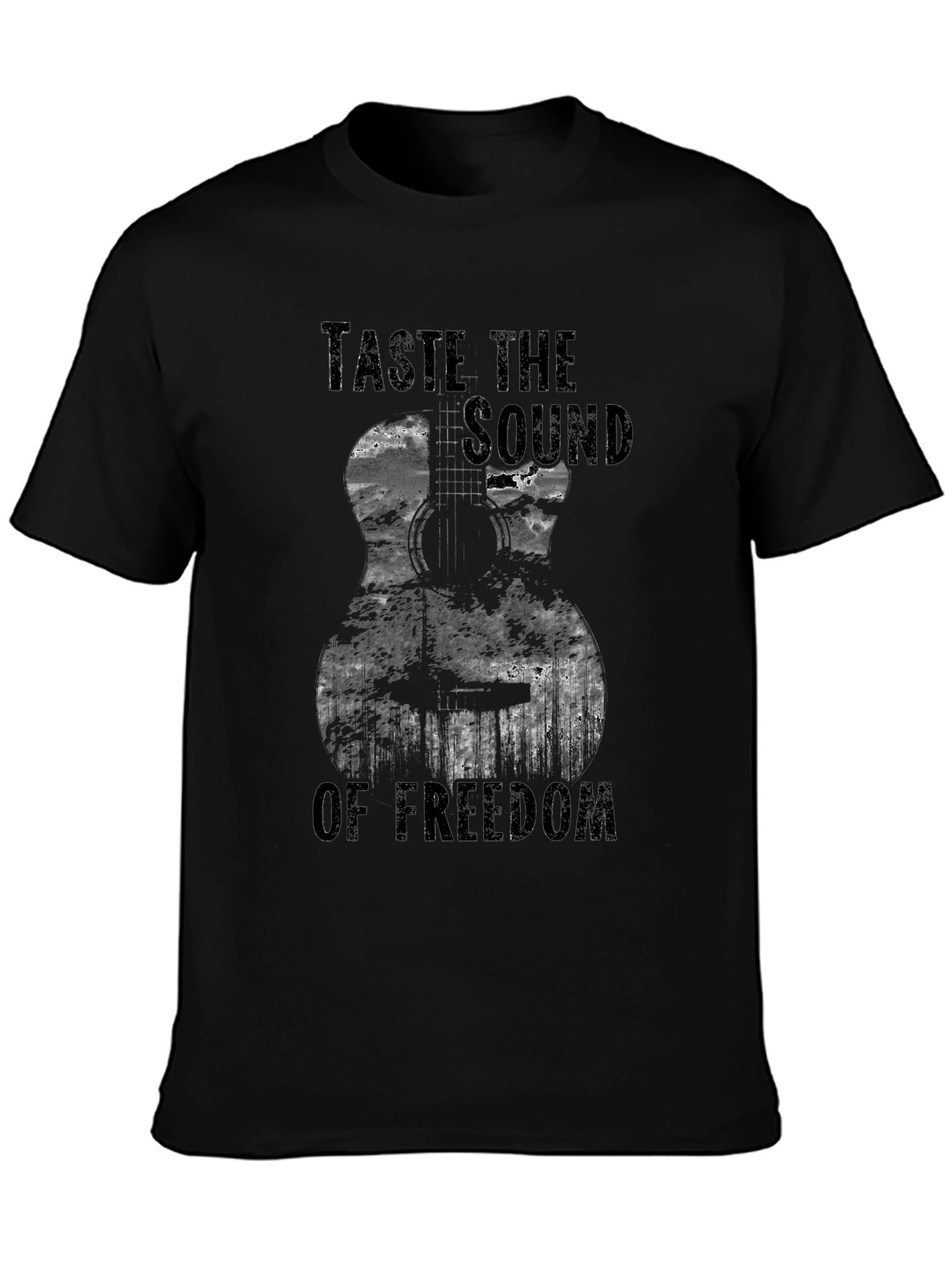 Taste the Sound of Freedom Guitar T-Shirt