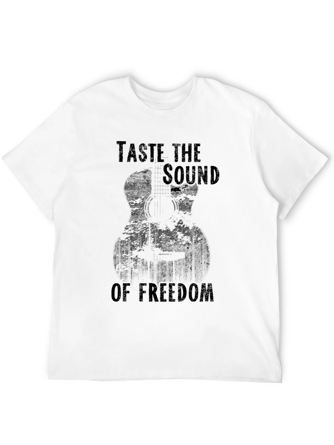 Taste the Sound of Freedom Guitar T-Shirt